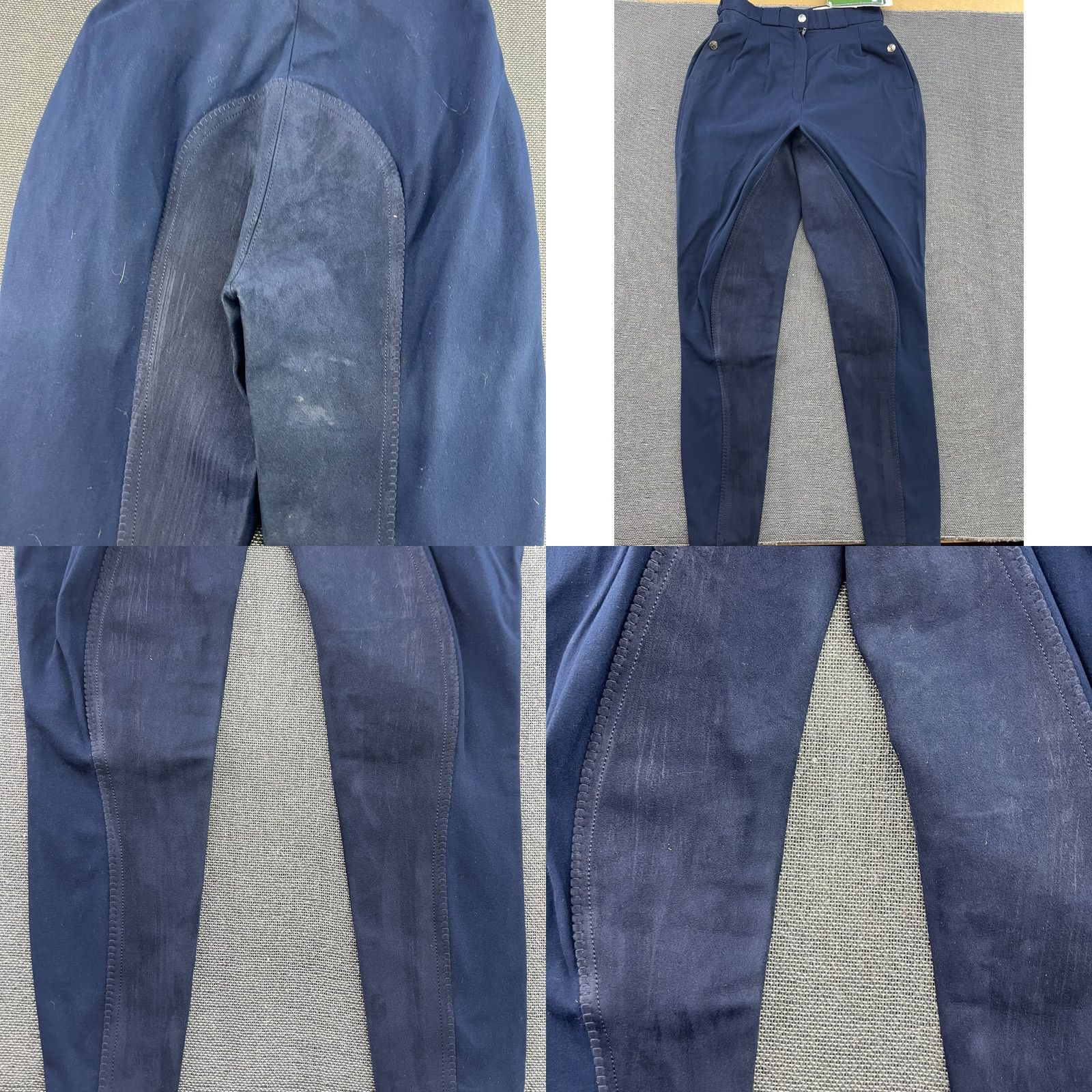Vintage Pikeur Breaches Womens US 26 Blue Riding Pants Equestrian Horse Pants Size 26" / US 2 / IT 38 - 8 Thumbnail
