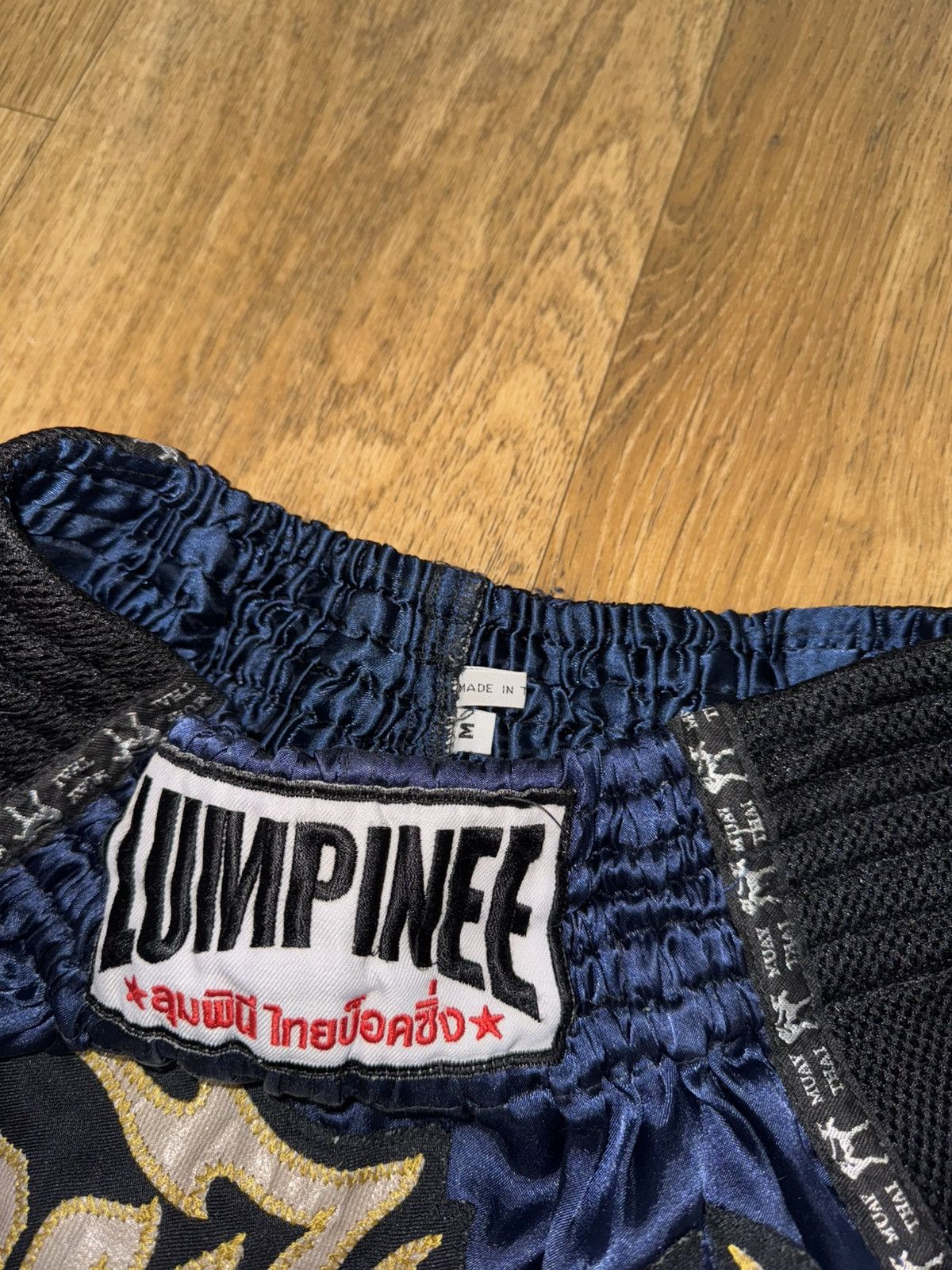 Vintage VINTAGE LUMPINEE THAILAND BOXING SHORTS Size 27" / US 4 / IT 40 - 3 Thumbnail
