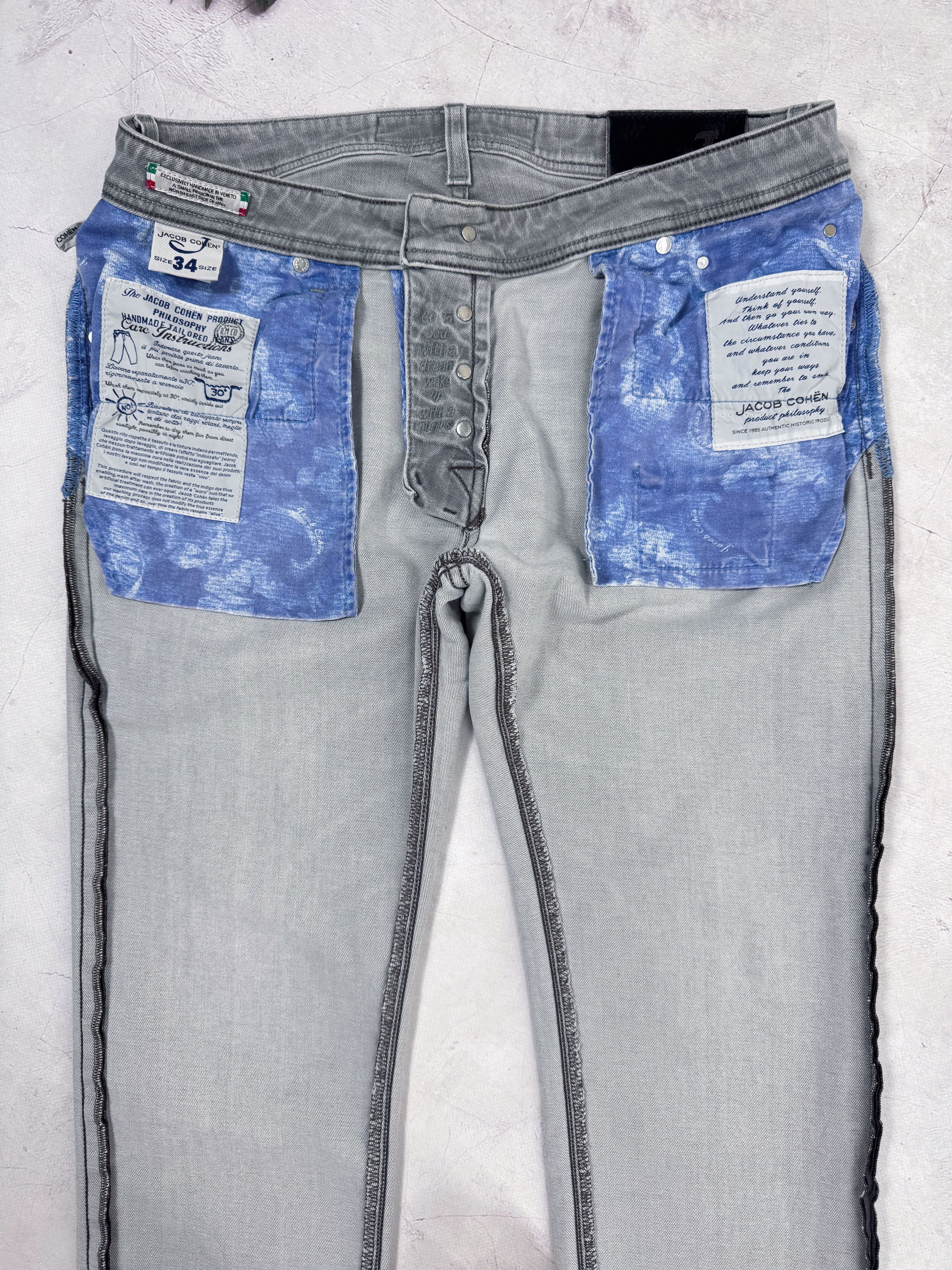 Jacob Cohen Jacob Cohen Denim Pants Style 622 Jeans W34 x L30 Size US 34 / EU 50 - 9 Thumbnail
