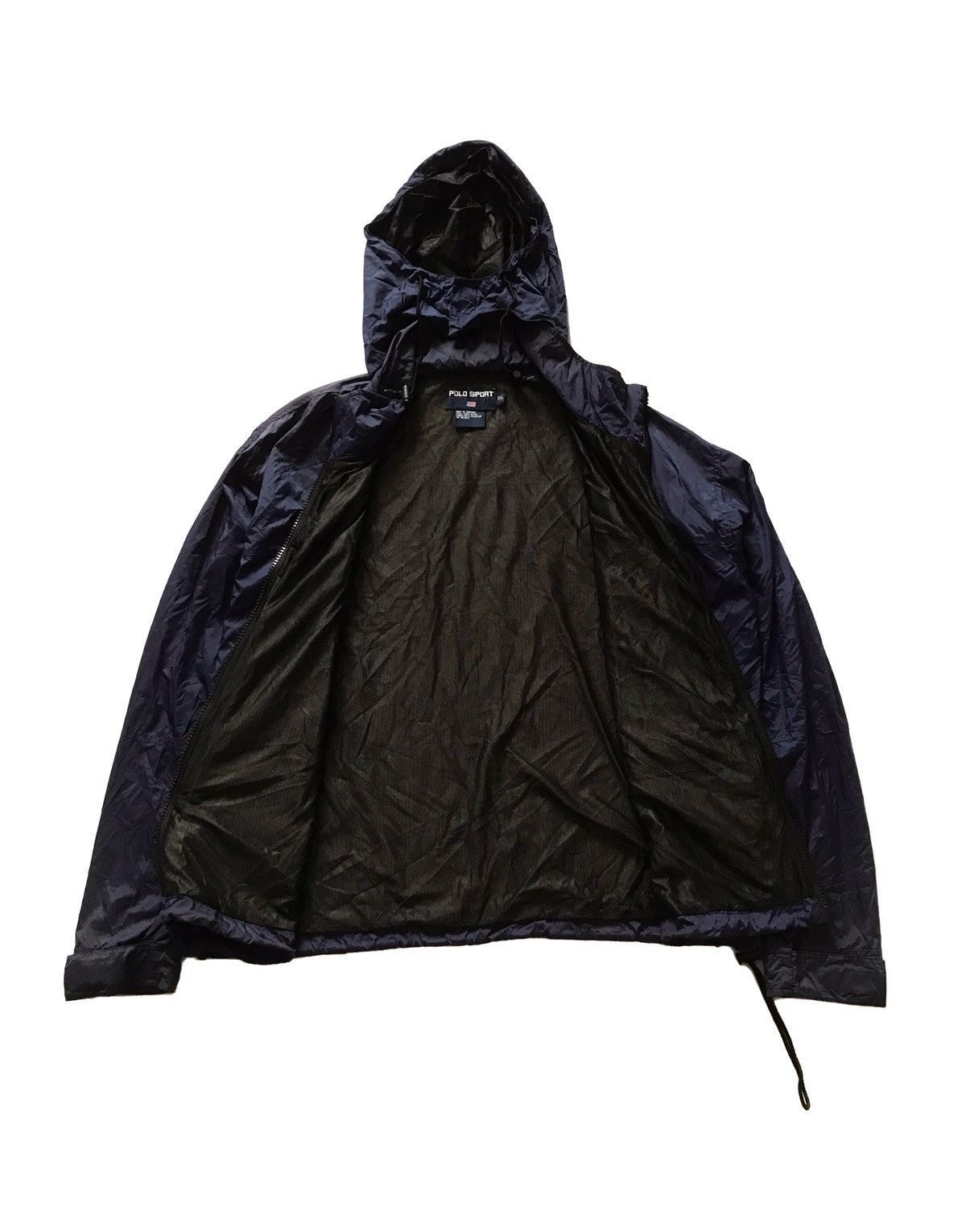 Polo Ralph Lauren × Vintage POLO SPORT RALPH LAUREN NYLON HOODIE ZIP UP Size US XL / EU 56 / 4 - 2 Thumbnail