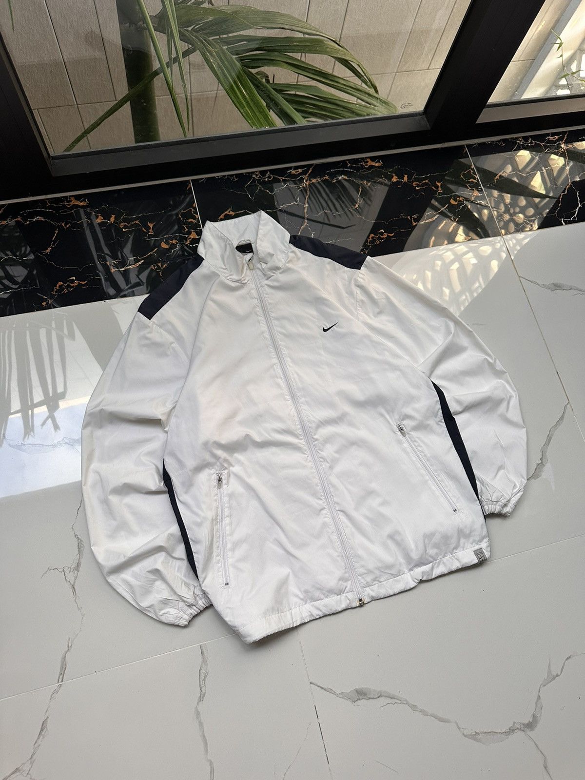 Nike × Vintage NIKE COURT VINTAGE DOUBLE LOGO STREETWEAR LIGHT JACKET Size US M / EU 48-50 / 2 - 1 Thumbnail