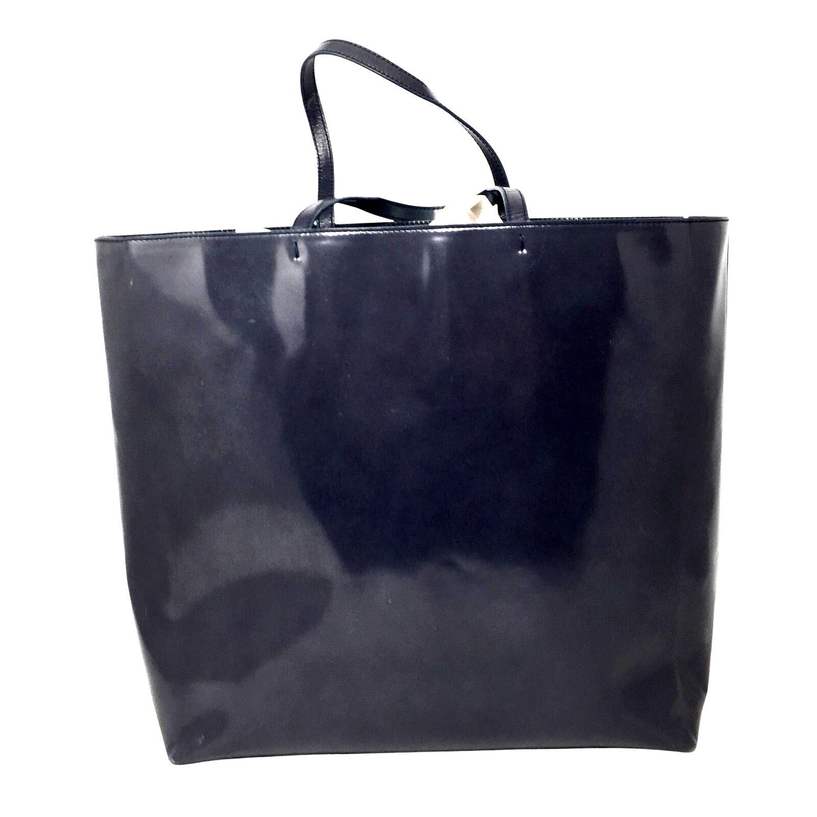 Prada Prada Enamel Logo Embossed Tote Bag Shoulder Bag Size ONE SIZE - 2 Thumbnail