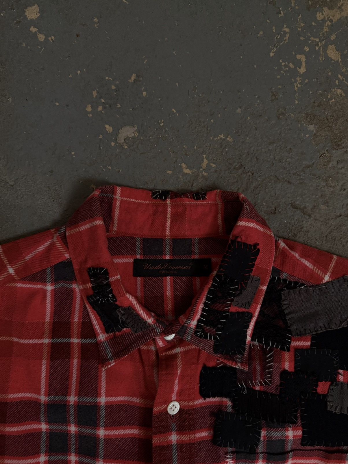 Undercover SAMPLE SS03 Patchwork Sleeveless Bottom Up - Jun Takahashi Size US M / EU 48-50 / 2 - 3 Thumbnail