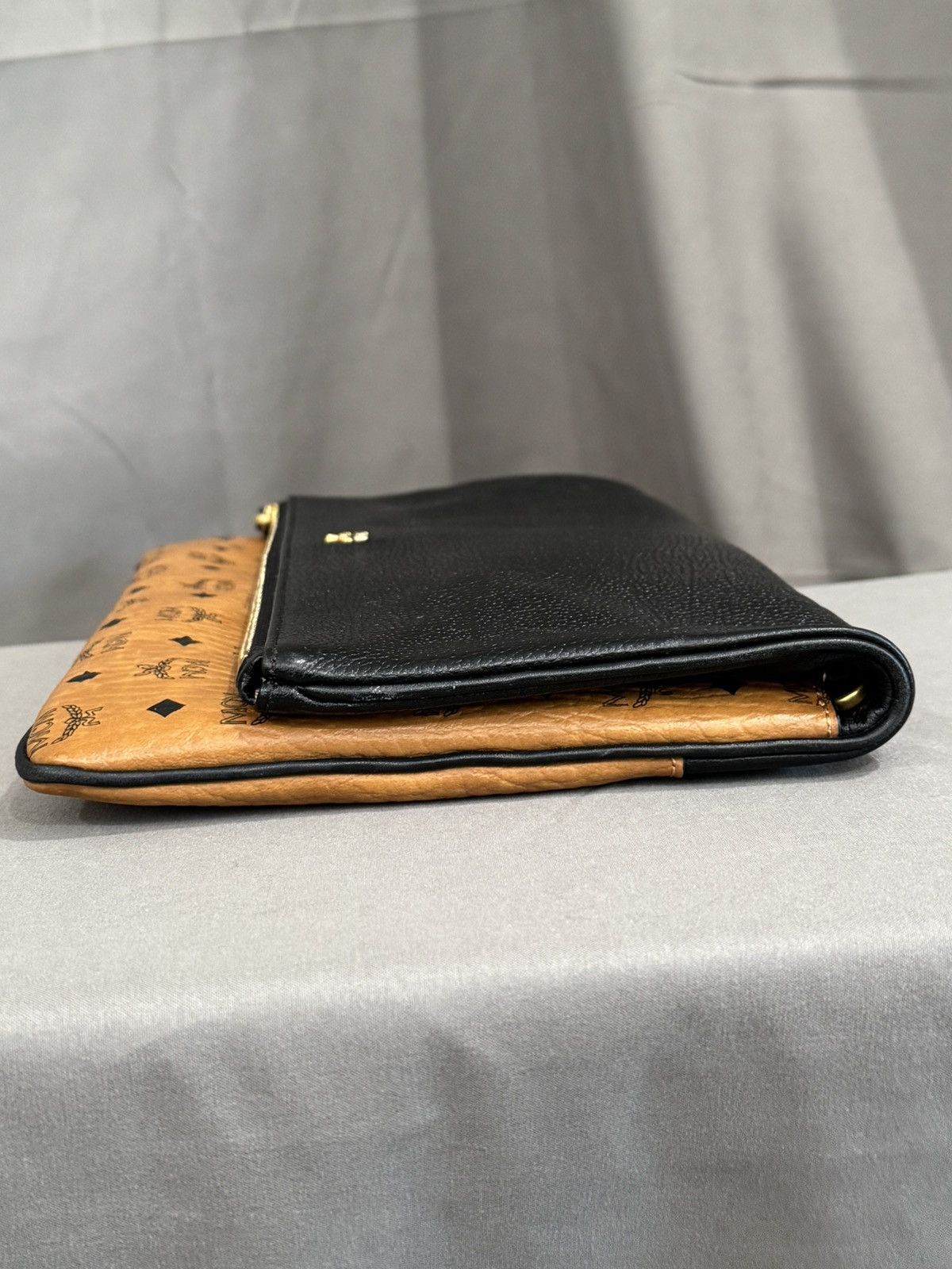 MCM MCM Corina Visetos Foldover Crossbody MYZTSCNO2BKO01 Size ONE SIZE - 4 Thumbnail