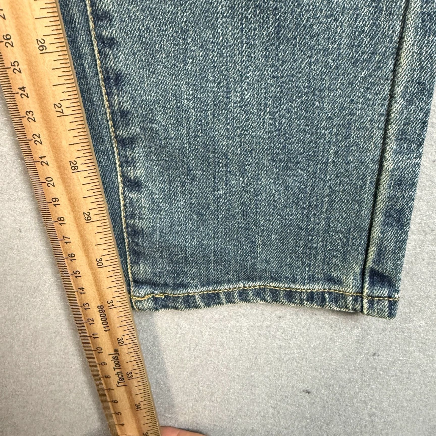 Denime Navy Nasty Gal Denim The Wayside Moto Jeans Slim Fit Size 27 Women’s 27x31 Blue Casual City Modern 90s Womens Size 27" / US 4 / IT 40 - 4 Thumbnail