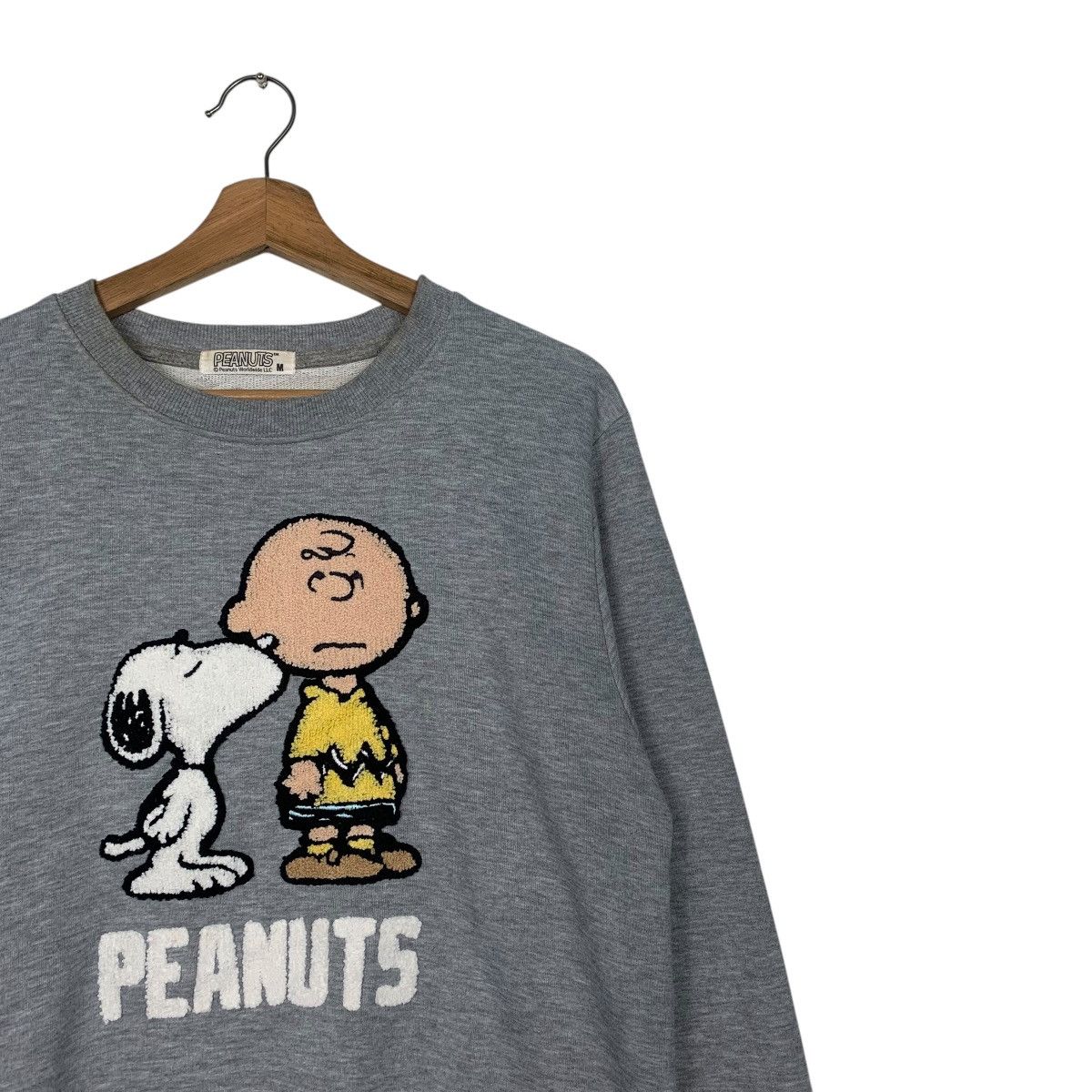 Peanuts Peanuts Snoopy Crewneck Gray Sweatshirt Size US M / EU 48-50 / 2 - 5 Thumbnail