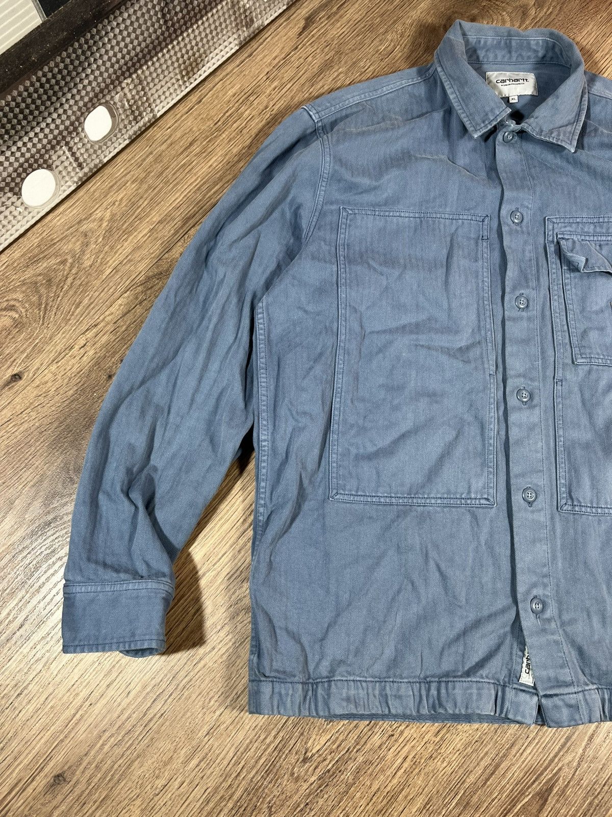 Carhartt Carhartt Wip Charter Shirt Rare Size US XL / EU 56 / 4 - 2 Thumbnail