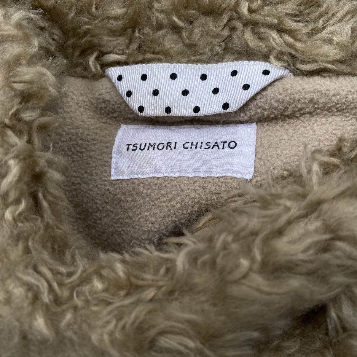 Tsumori Chisato Tsumori Chisato Camel Faux Fur Zip Jacket Size XS / US 0-2 / IT 36-38 - 9 Thumbnail