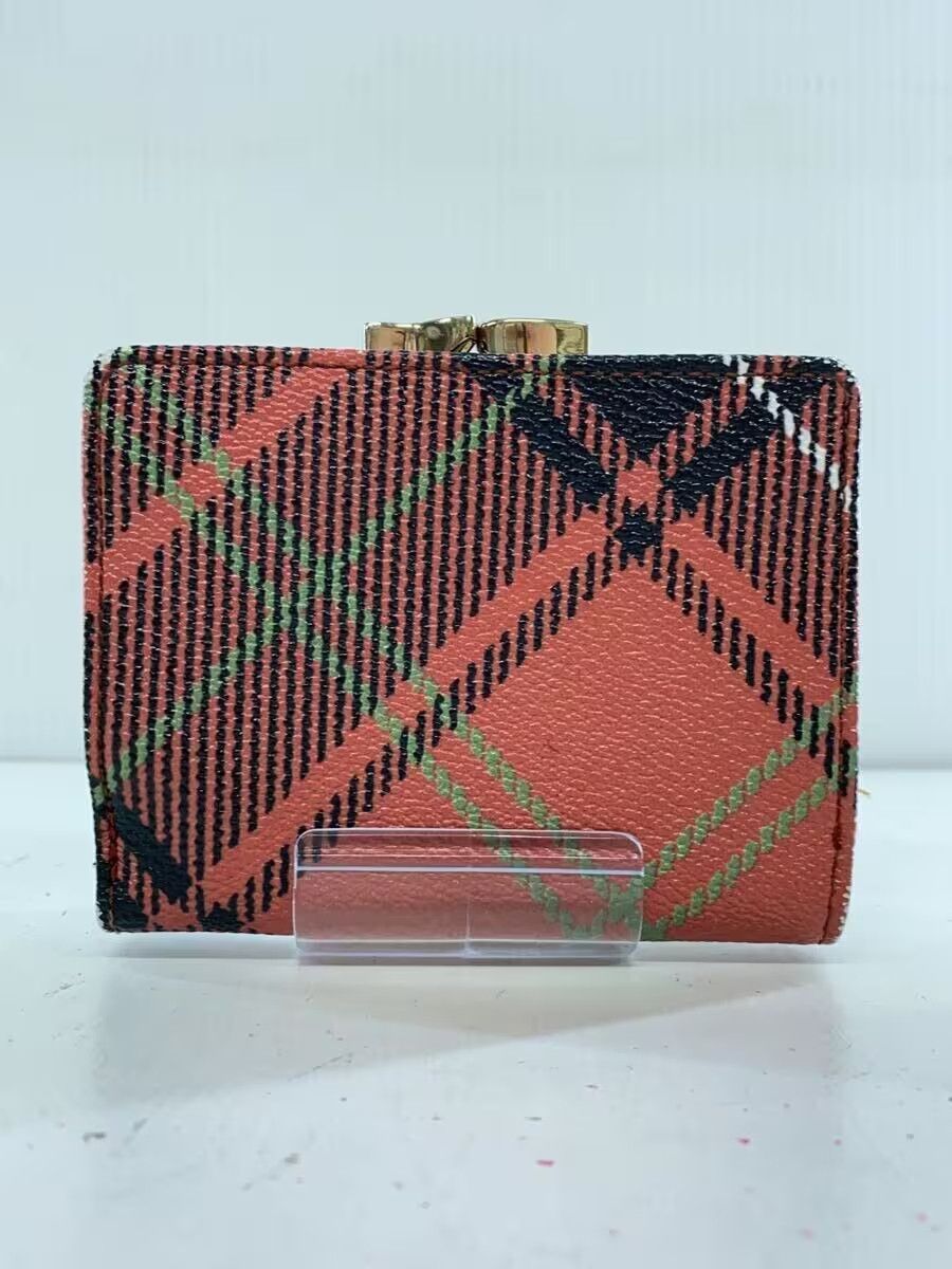 Vivienne Westwood Plaid Orb Wallet Size ONE SIZE - 2 Thumbnail