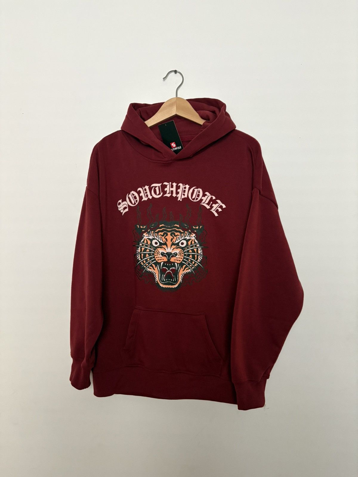 Southpole NWT Southpole Tiger Print Y2K Red Hoodie Sweatshirt Medium Size US M / EU 48-50 / 2 - 1 Thumbnail