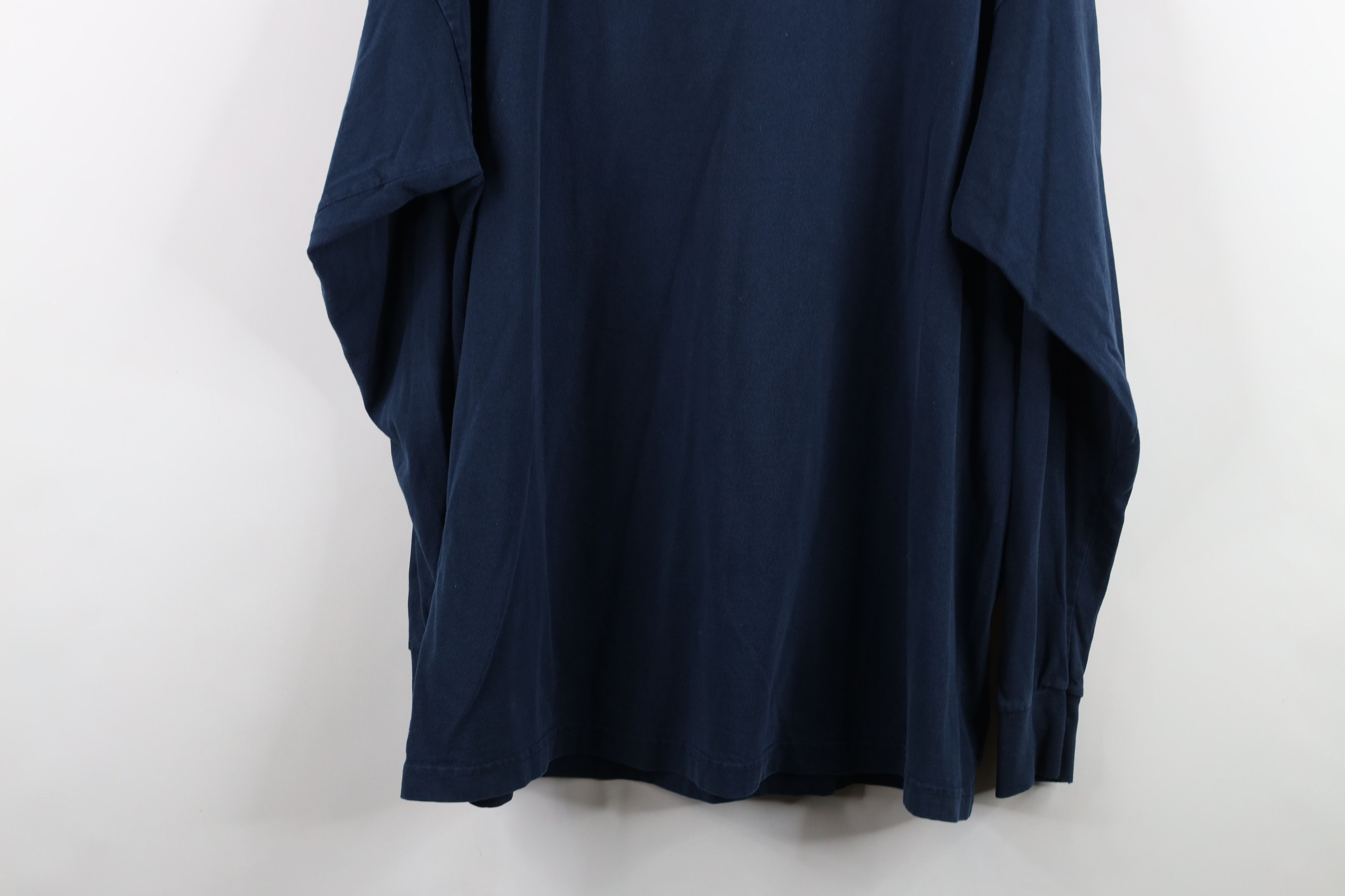 Vintage Vintage 90s University of Michigan Long Sleeve T-Shirt Size US XL / EU 56 / 4 - 13 Thumbnail