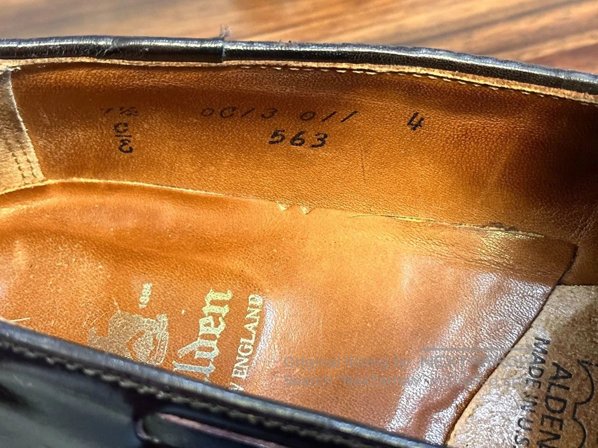 Alden Alden Shell Cordovan Loafer 563. Size US 7.5 / EU 40-41 - 8 Thumbnail