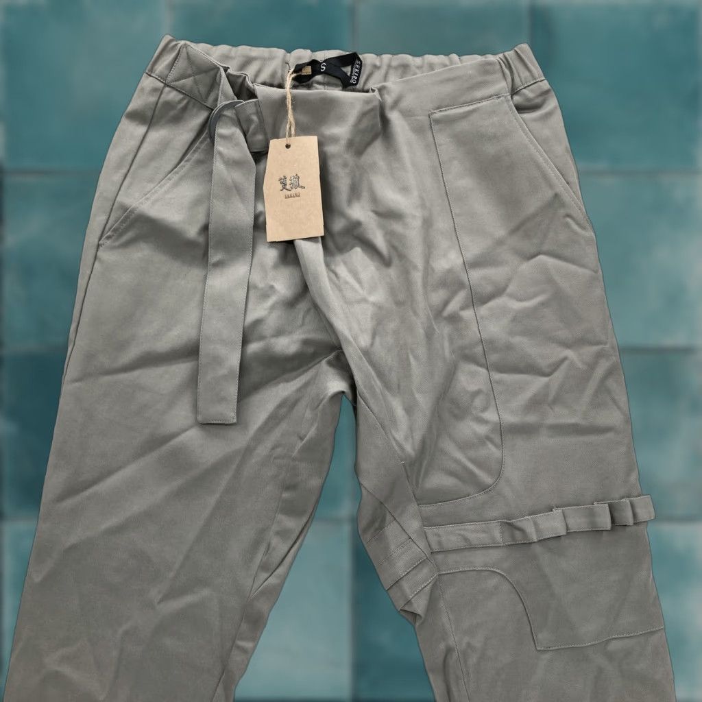 Vintage VINTAGE Ark/8 Sekiro Shinobi Tech Pants Mens S Gray Gull Techwear Jogger Shadows NWT Size US 29 - 1 Thumbnail