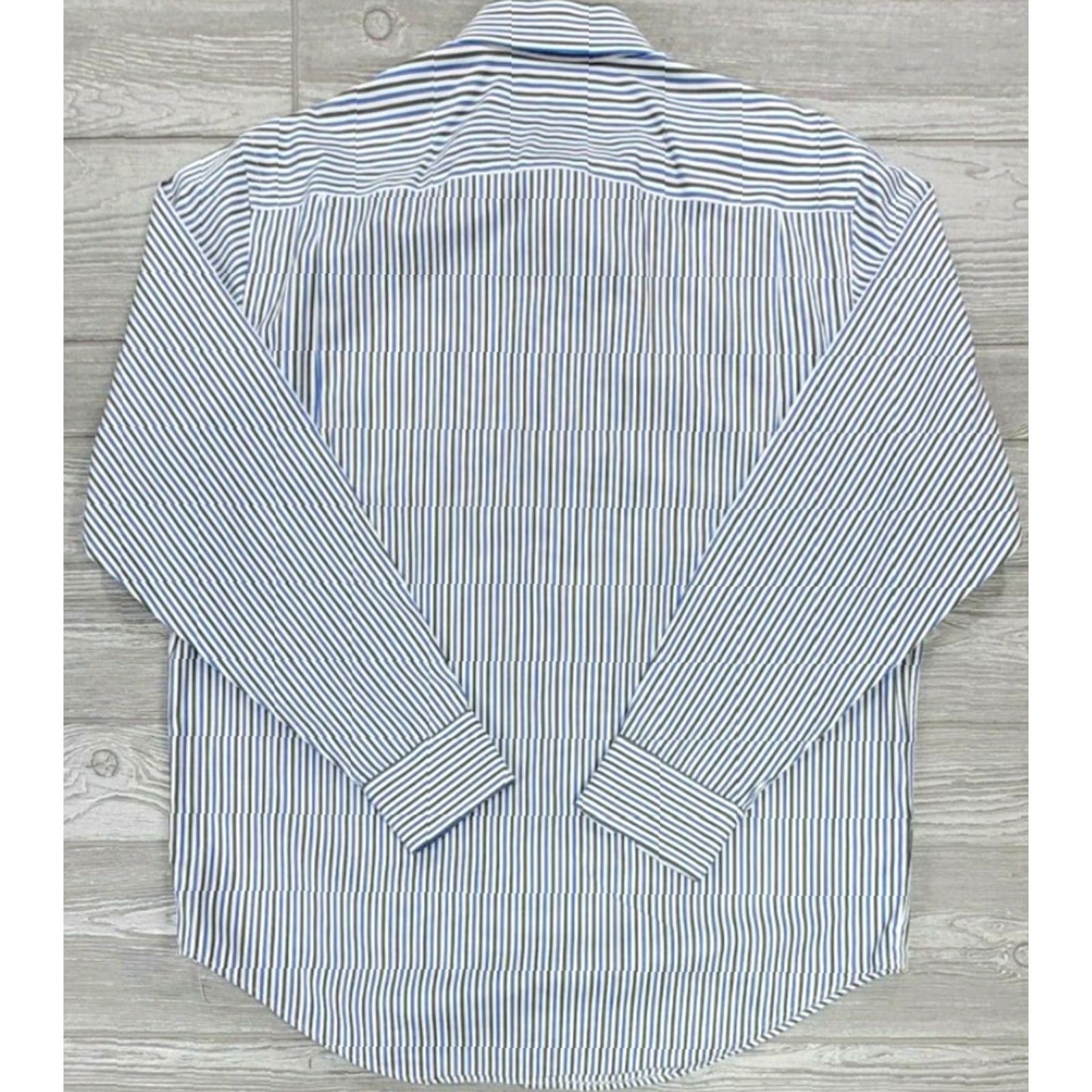 Banana Republic Banana Republic Button-Up Shirt Men L Multicolor Stripe Long Sleeve Size US L / EU 52-54 / 3 - 3 Thumbnail