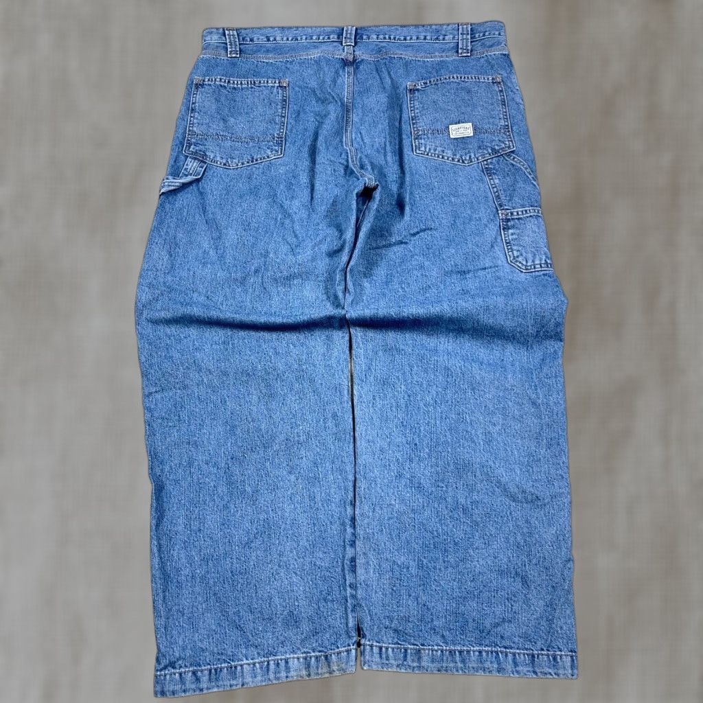 Levi's VINTAGE Levi's Jeans Men 40x30 Carpenter Work Denim Baggy Grunge Styled 5-Pocket Levi's Brand 40 Regular Blue Jeans Mens Size US 40 / EU 56 - 1 Thumbnail
