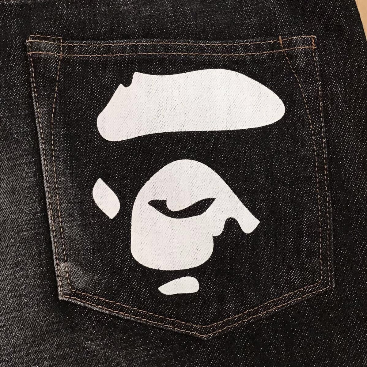 Bape BAPE camo TYPE02 Black Denim Pants a bathing ape ★size XL Size US 32 / EU 48 - 5 Thumbnail