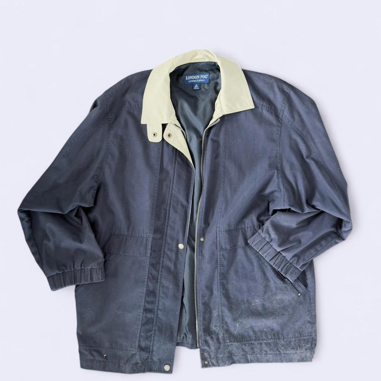 London Fog London Fog Men's navy blue Coats Size 38R - 1 Thumbnail