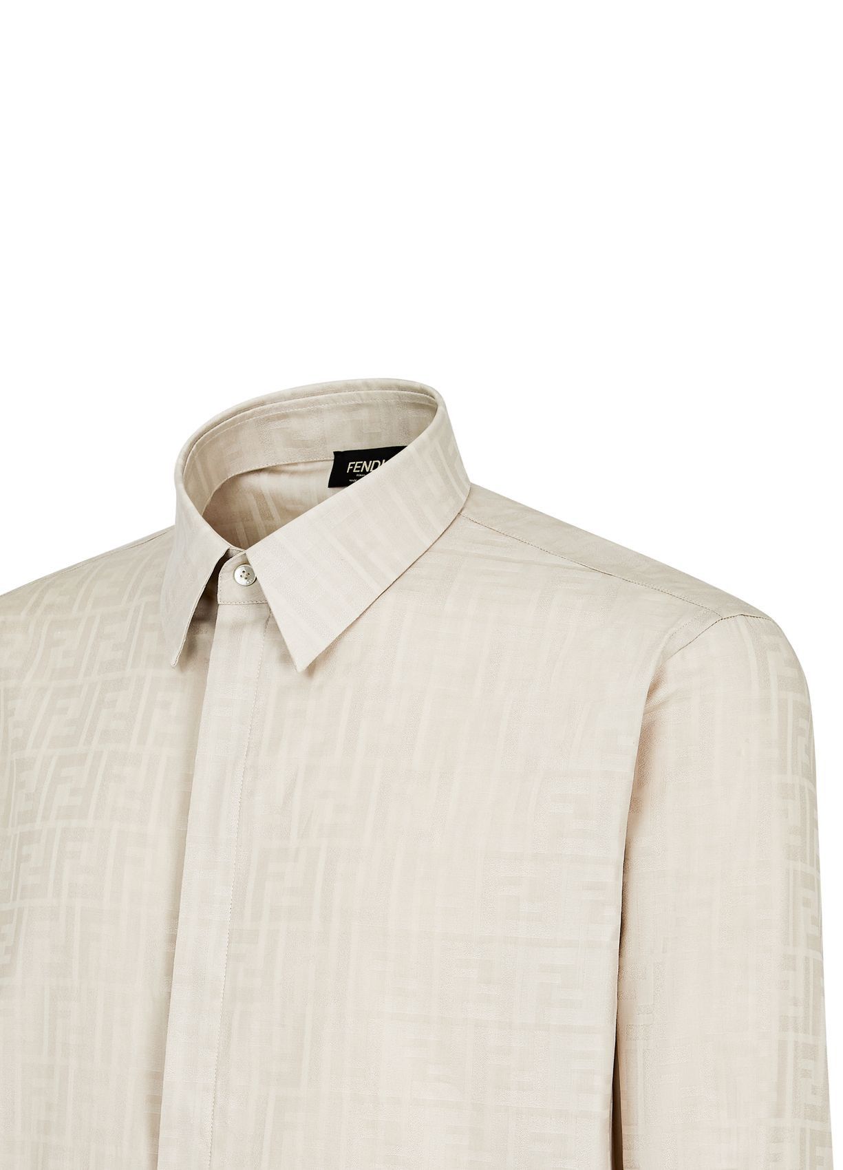 Fendi o1loc1c0824 Shirt in Beige Size US XS / EU 42 / 0 - 3 Thumbnail