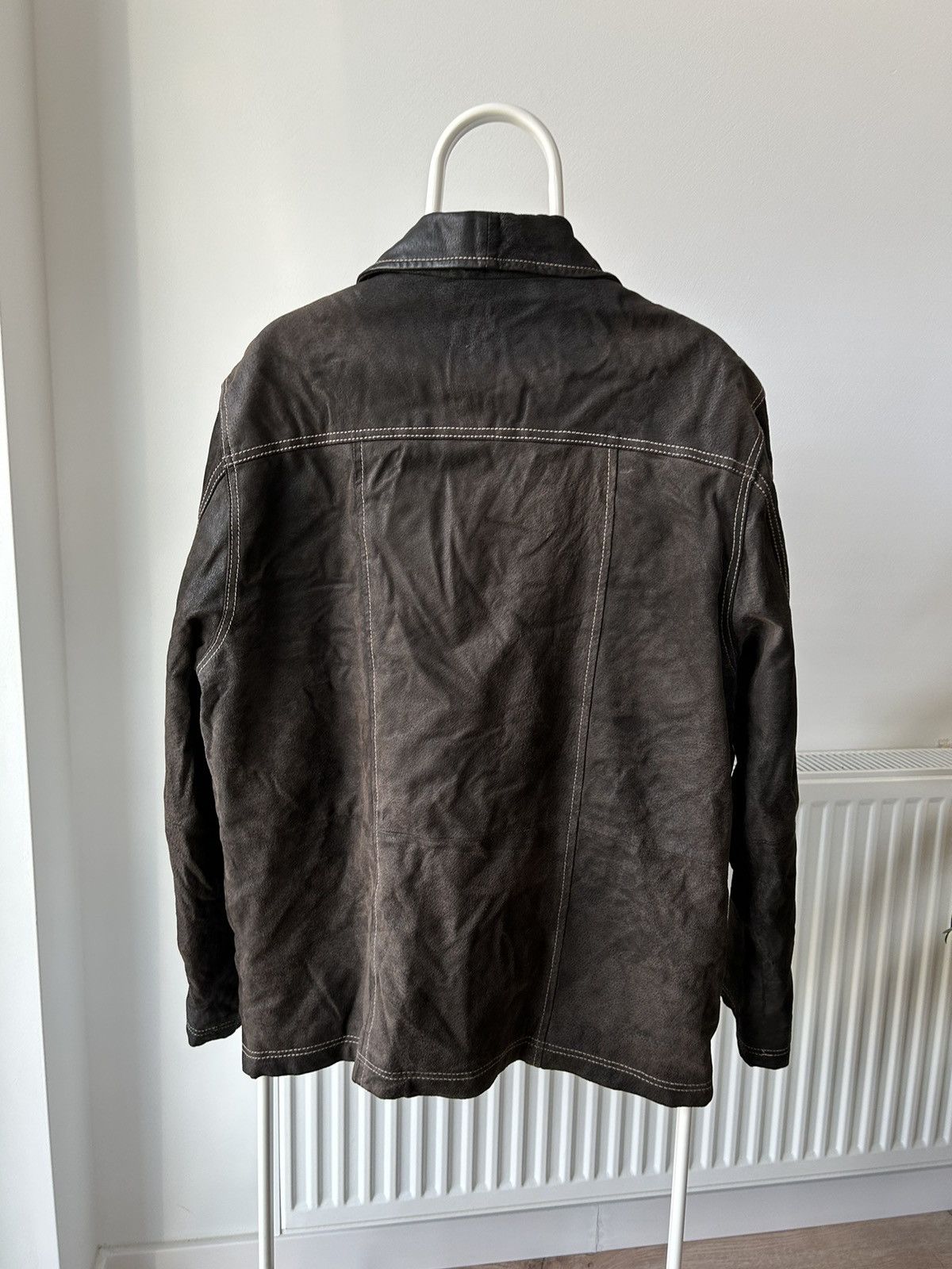 Genuine Leather × Vintage Vintage Schott Style Leather Jacket Size US L / EU 52-54 / 3 - 7 Thumbnail