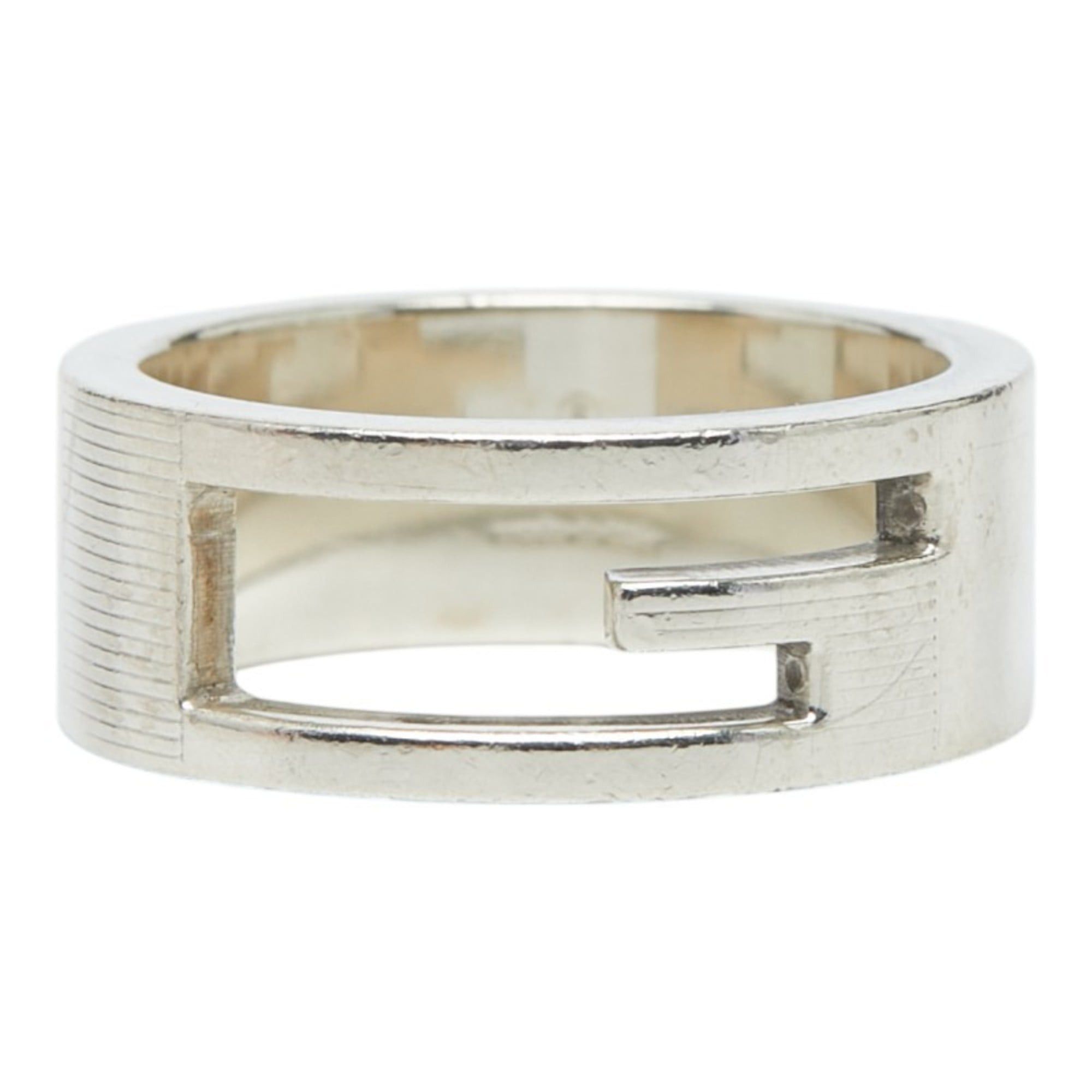 Gucci Gucci Branded G Ring, Size #15, SV925 Silver, Women's GUCCI Size ONE SIZE - 1 Thumbnail