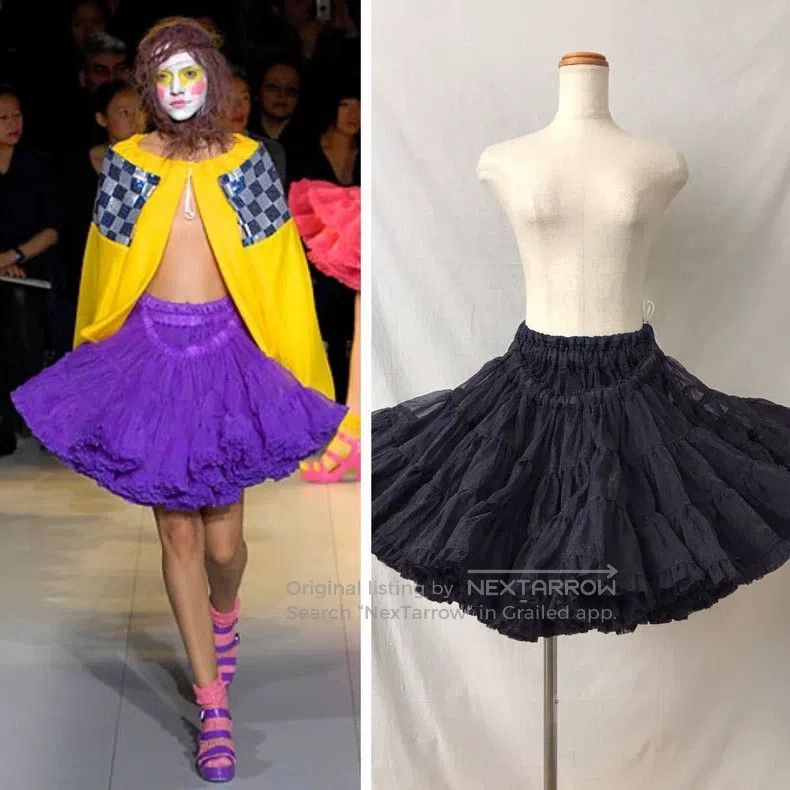 Comme des Garcons Comme des Garcons size S Black Skirt Size 22" - 1 Thumbnail