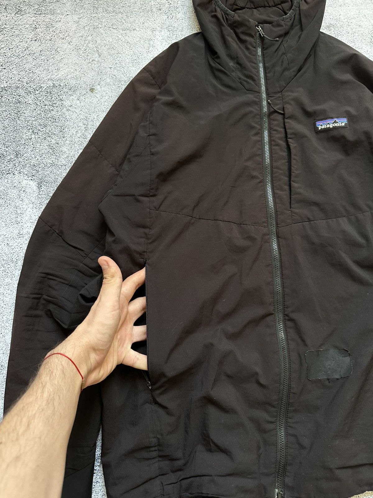 Patagonia Vintage Patagonia Light Hooded Jacket Black Size US M / EU 48-50 / 2 - 8 Thumbnail