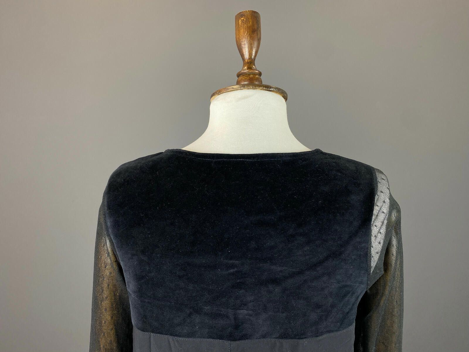 Maloja Ladies Maloka Black Long Sleeve Mesh Kne Lenght Dress Size 3 Size M / US 6-8 / IT 42-44 - 5 Thumbnail