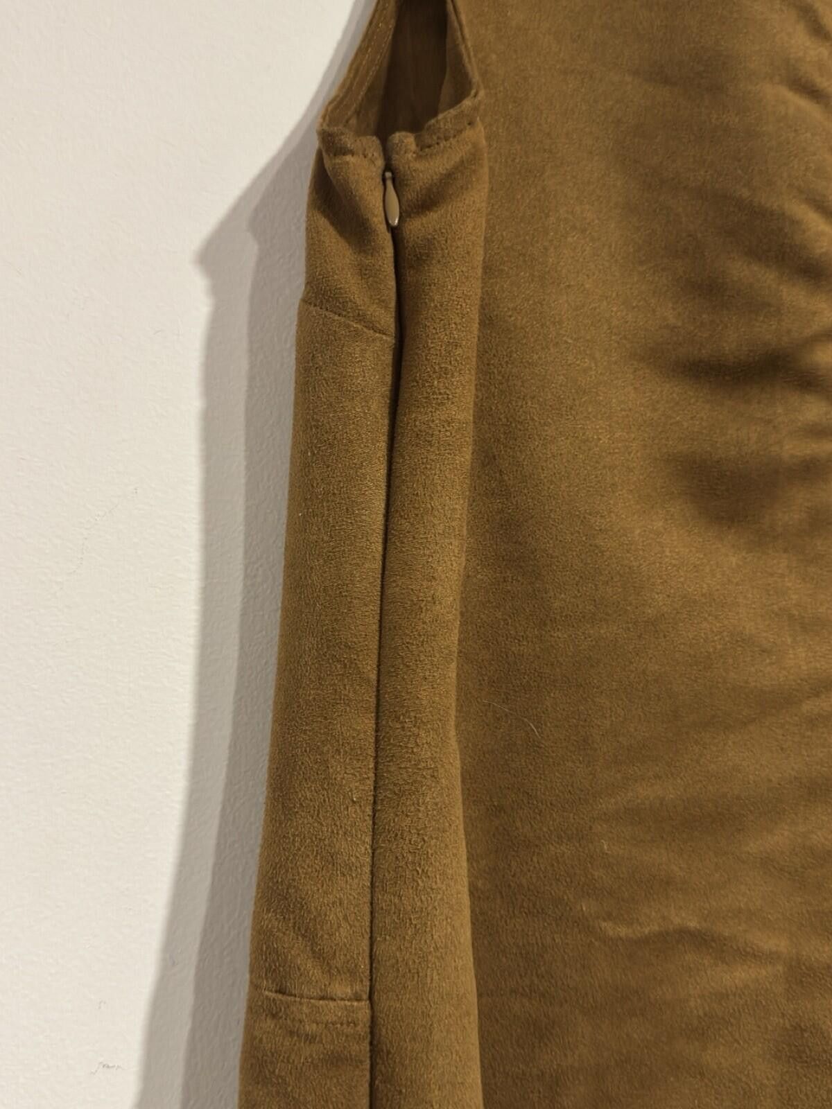 Old Navy Womens Old Navy Brown Suede-like Shift Dress Size SP Size S / US 4 / IT 40 - 11 Thumbnail