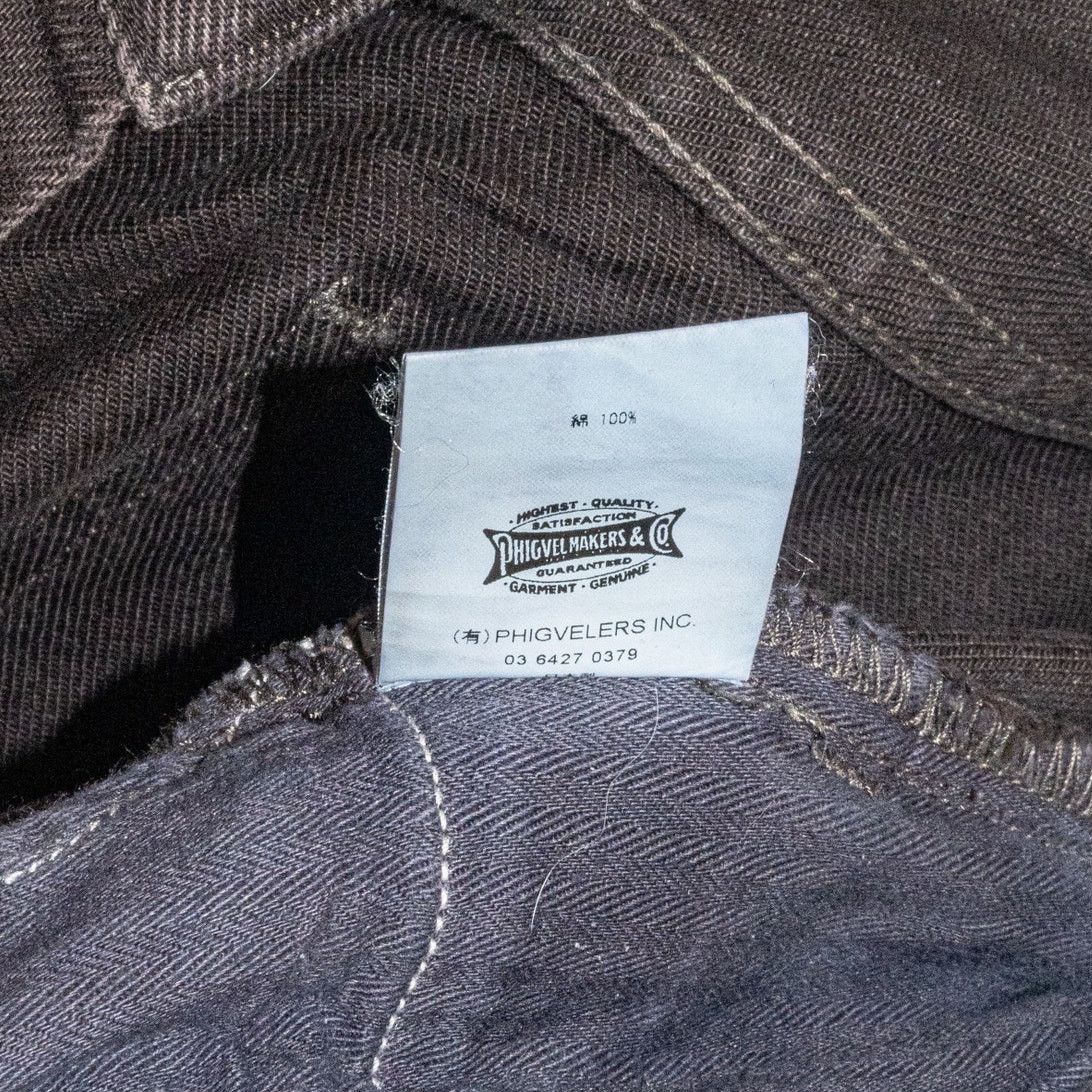 PHIGVEL MAKERS & Co. Phigvel Makers & Co Raw Crop Denim Jeans brown size 1 Size US 30 / EU 46 - 4 Thumbnail