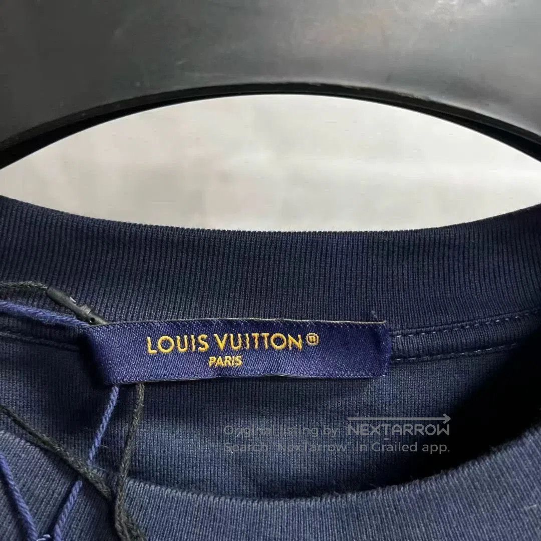 Louis Vuitton louis vuitton blue logo short sleeve t-shirt. Size US M / EU 48-50 / 2 - 3 Thumbnail