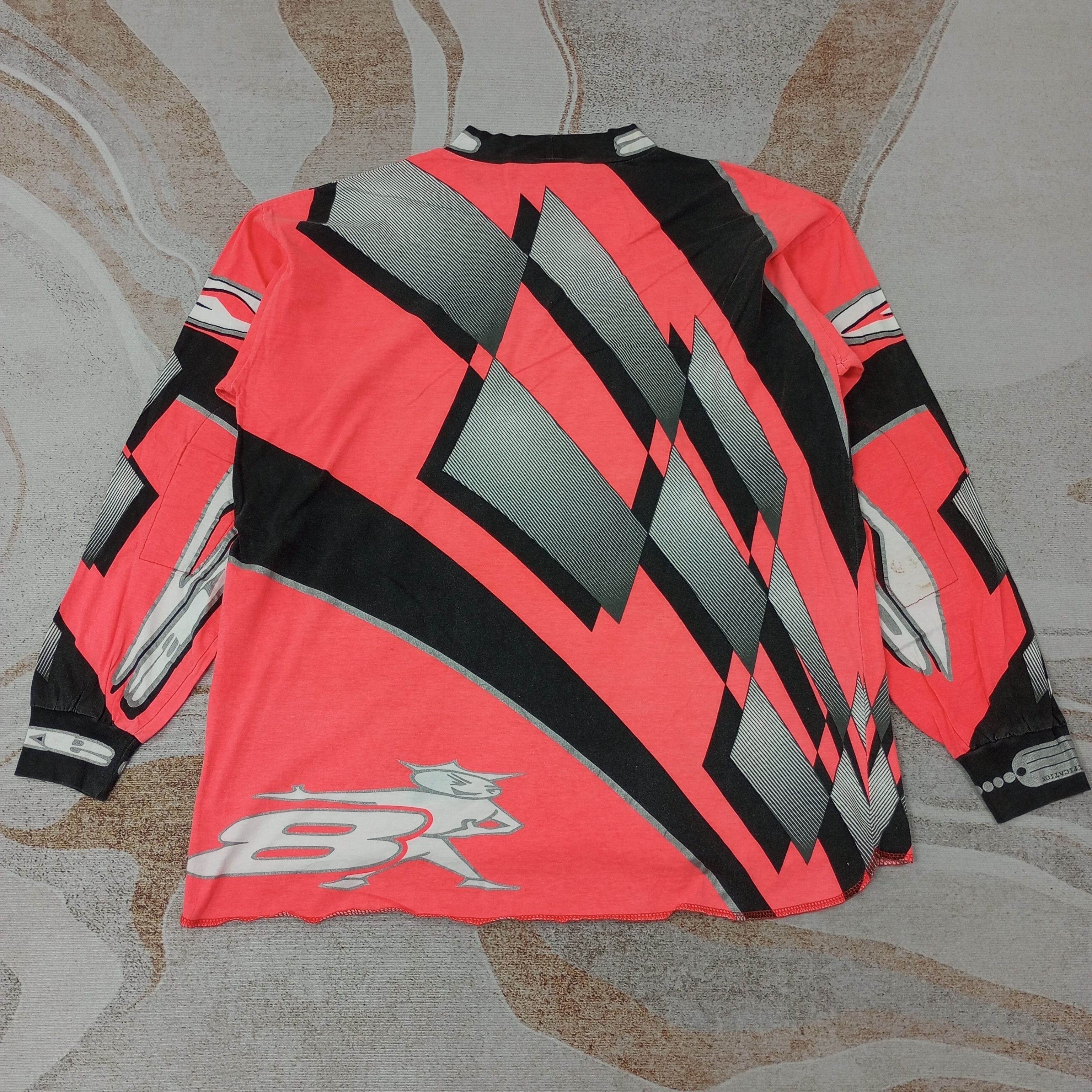 Vintage Axo Sport Motocross Racing Tshirt c239n32 Size US XL / EU 56 / 4 - 3 Thumbnail