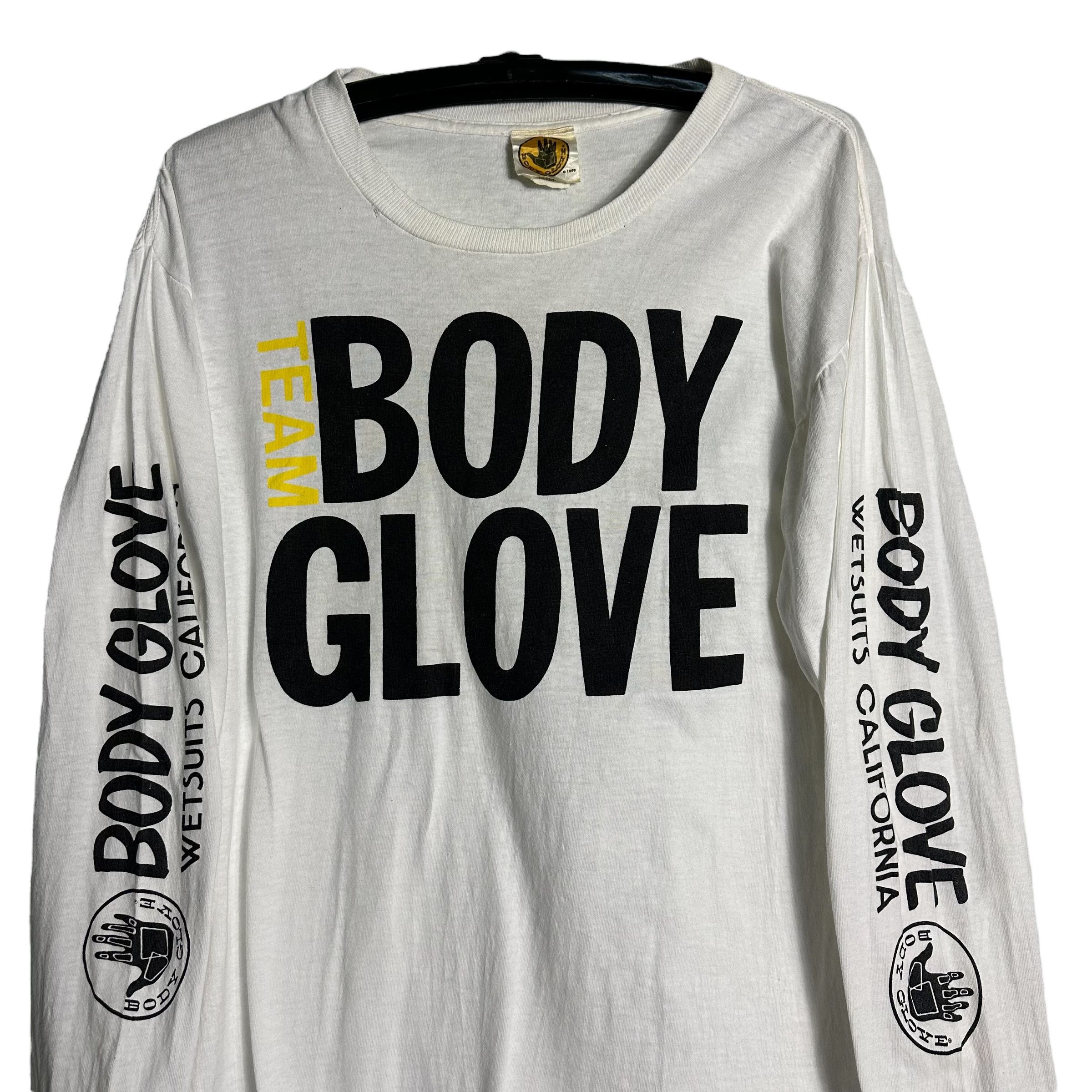 Body Glove 🔥RARE🔥Vintage 90s Body Glove All Print L/Sleeve T-shirt Size US L / EU 52-54 / 3 - 2 Thumbnail