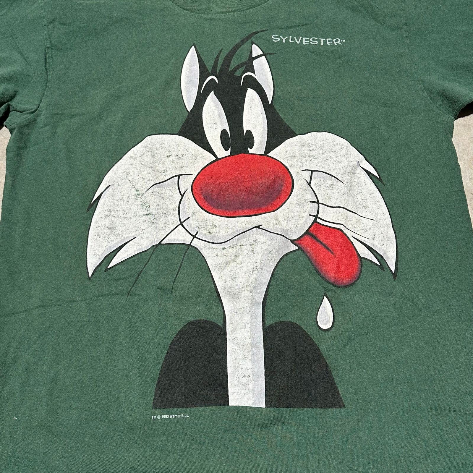 Anvil Vintage 90s Sylvester Tee size XL Size US XL / EU 56 / 4 - 4 Thumbnail
