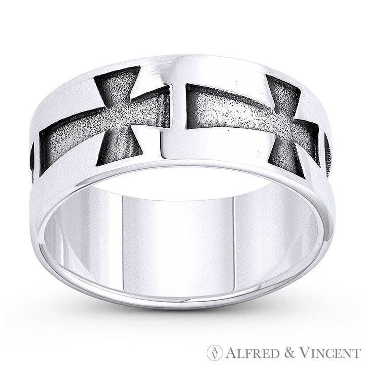 Other Flared Heraldic Pattee Cross Charm Unisex Ring Size 6 Size ONE SIZE - 1 Preview