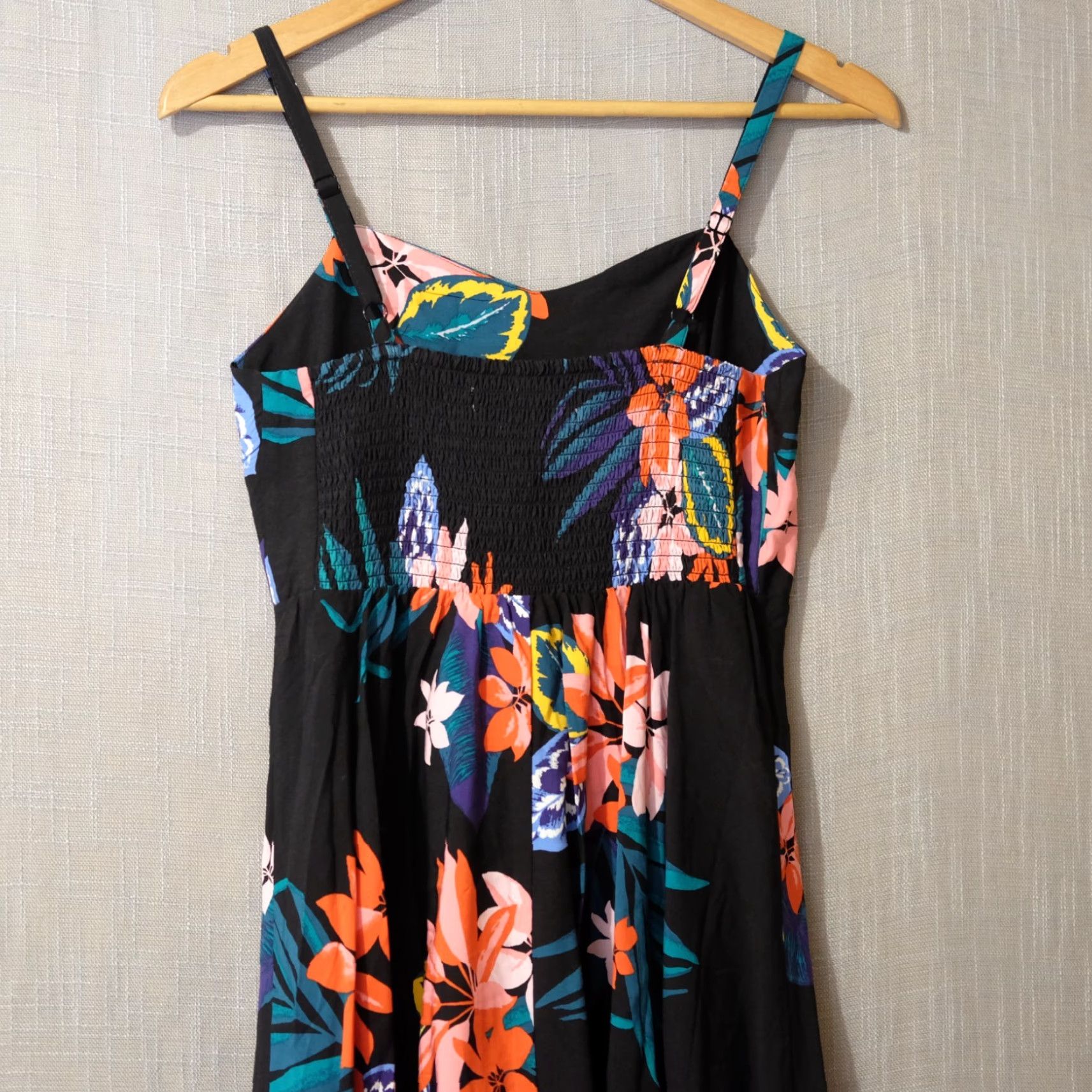 Old Navy Old Navy Floral Sundress Fit Flare Black Summer Womens S #A-36 Nwot! Size S / US 4 / IT 40 - 5 Thumbnail