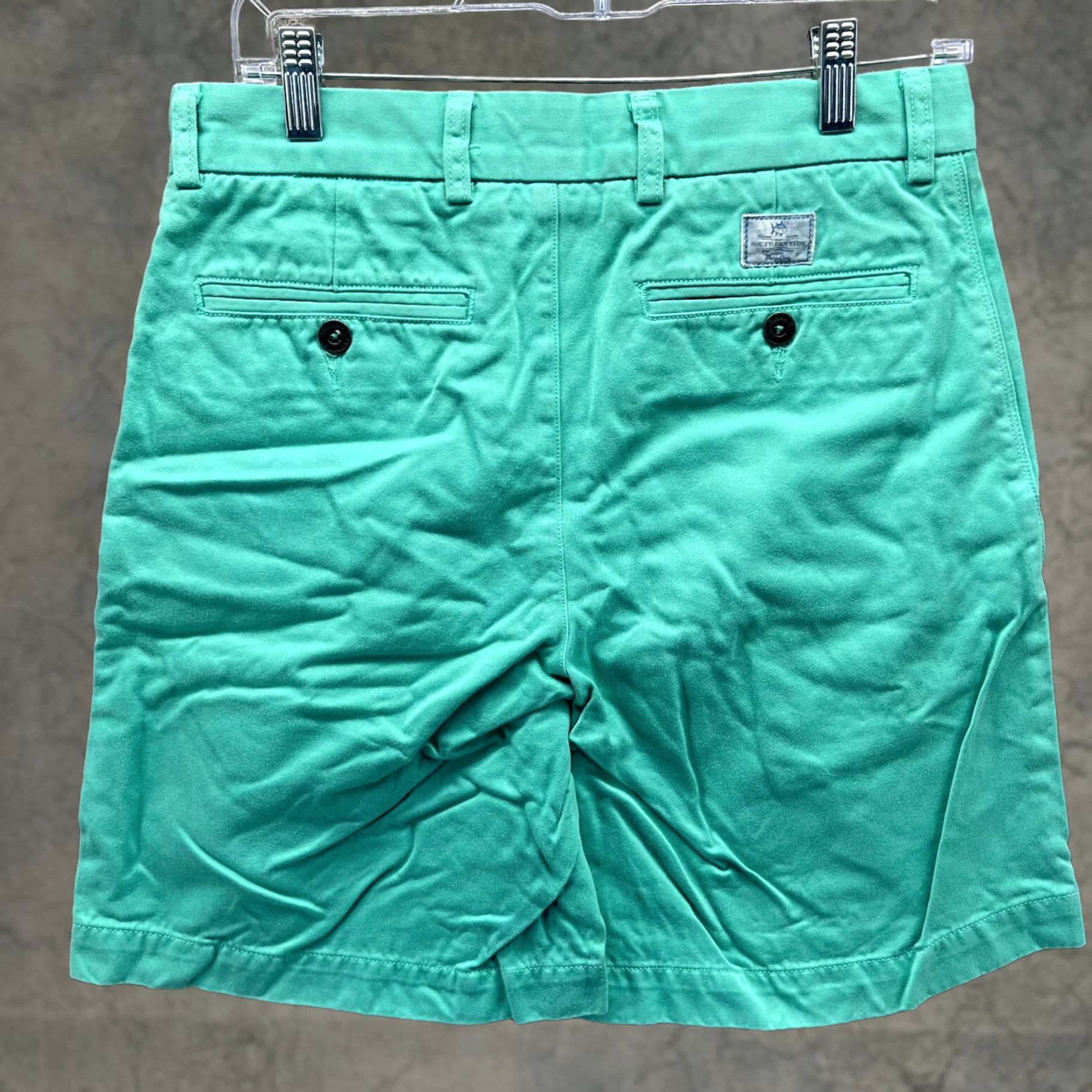 Southern Tide VINTAGE Southern Tide Shorts Mens 30 Chino Flat Front Canvas Cotton Blue N/A (adjusted) Size US 30 / EU 46 - 1 Thumbnail