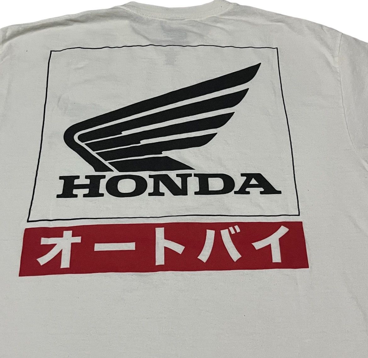 Honda Honda Japan Motorcycle White Tee Size US M / EU 48-50 / 2 - 3 Thumbnail