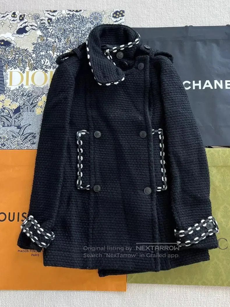 Chanel Chanel Artisan Knit Coat. Size US M / EU 48-50 / 2 - 2 Thumbnail