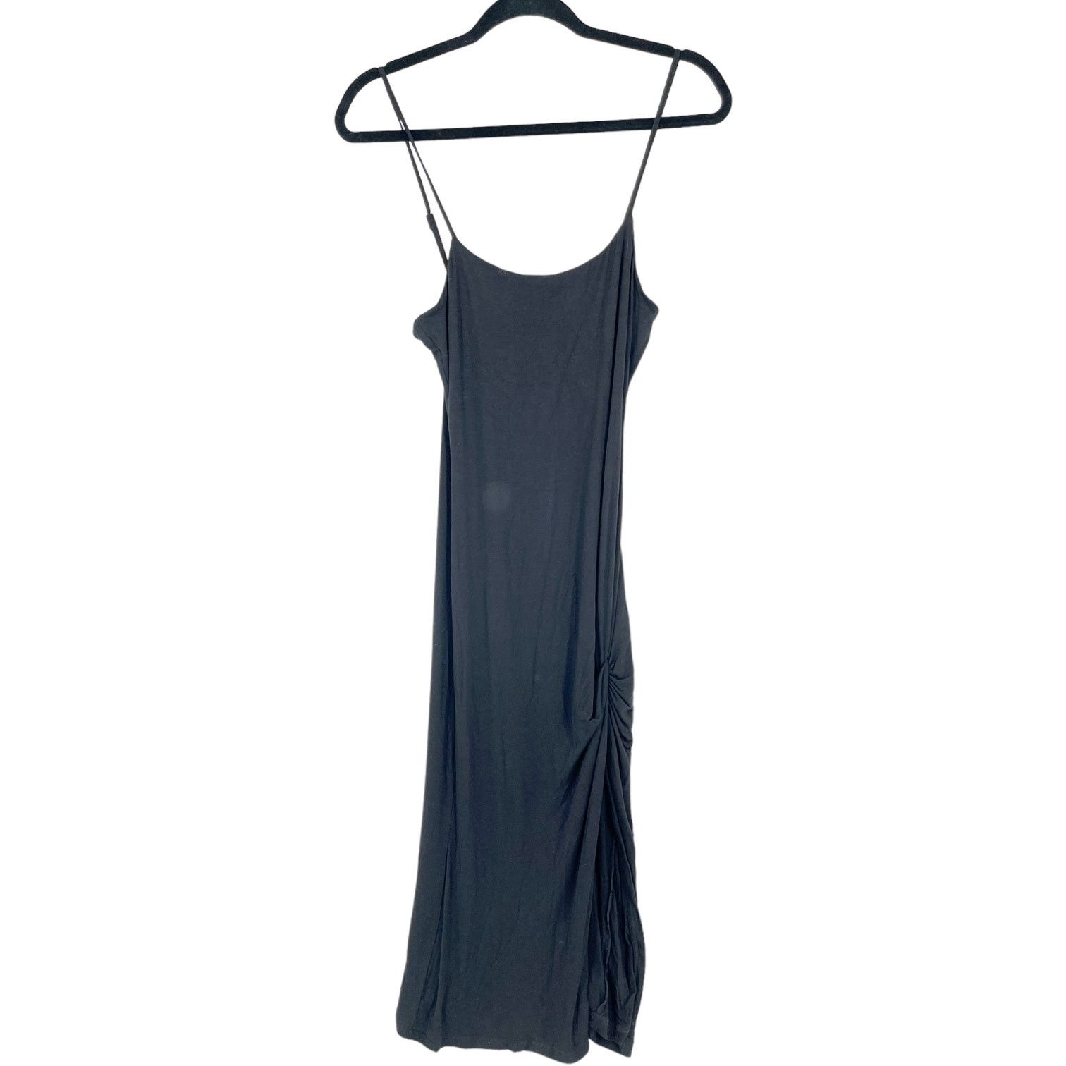 Other Lulus Spaghetti Strap Watch the Sunset Black Midi Dress SM Size S / US 4 / IT 40 - 2 Thumbnail