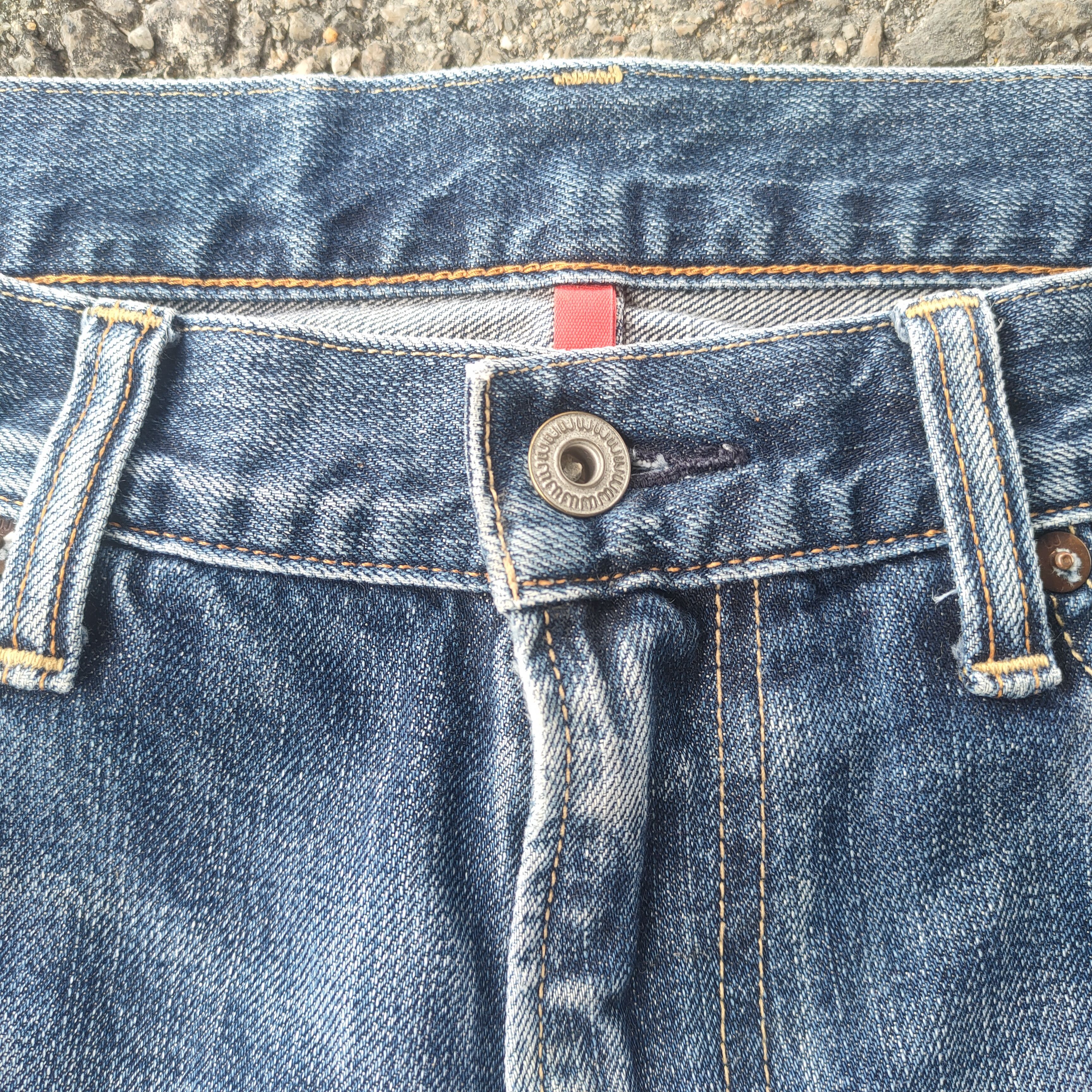 Japanese Brand VINTAGE JAPANESE FADED MUD WASHED JEANS DENIM PANTS Size US 32 / EU 48 - 5 Thumbnail