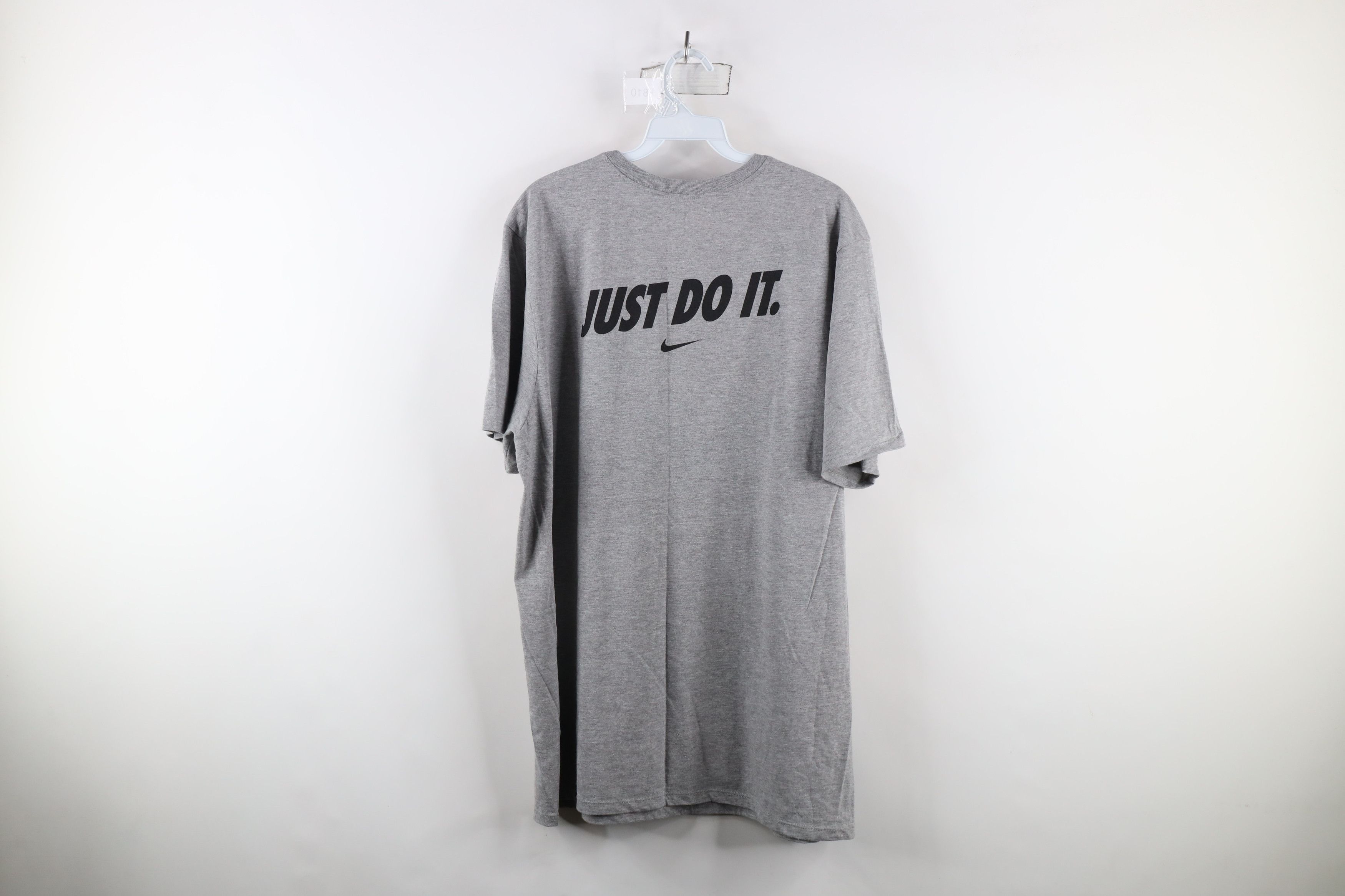 Nike × Vintage Nike Out Big Swoosh Purdue University Football T-Shirt Gray Size US XL / EU 56 / 4 - 5 Thumbnail