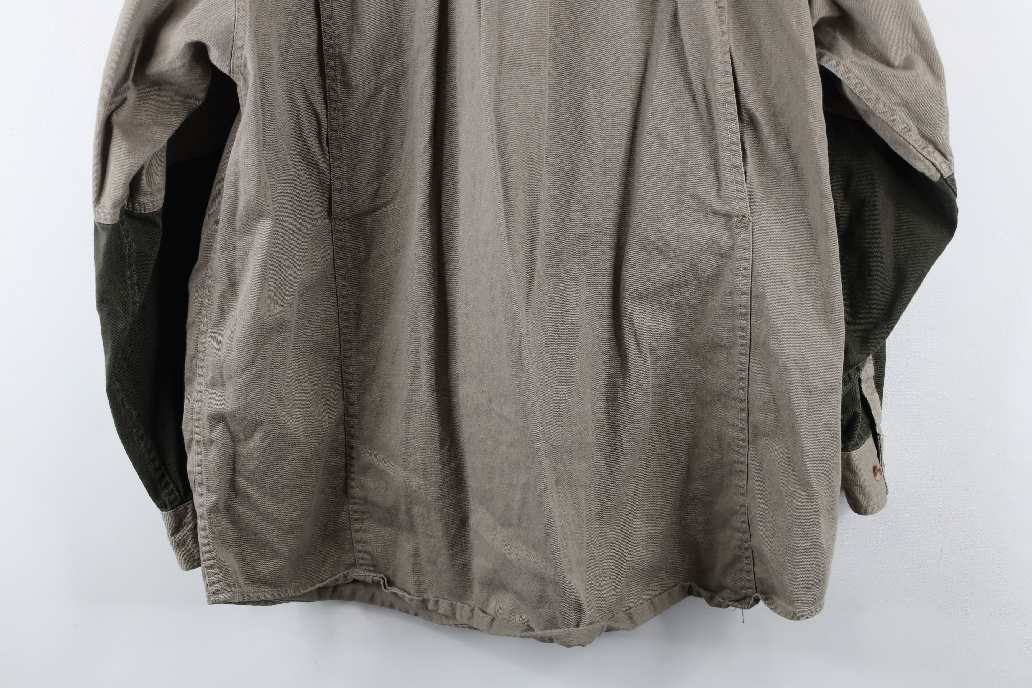 Vintage Vintage 90s Streetwear Quilted Hunting Shooting Button Shirt Size US XXL / EU 58 / 5 - 13 Thumbnail