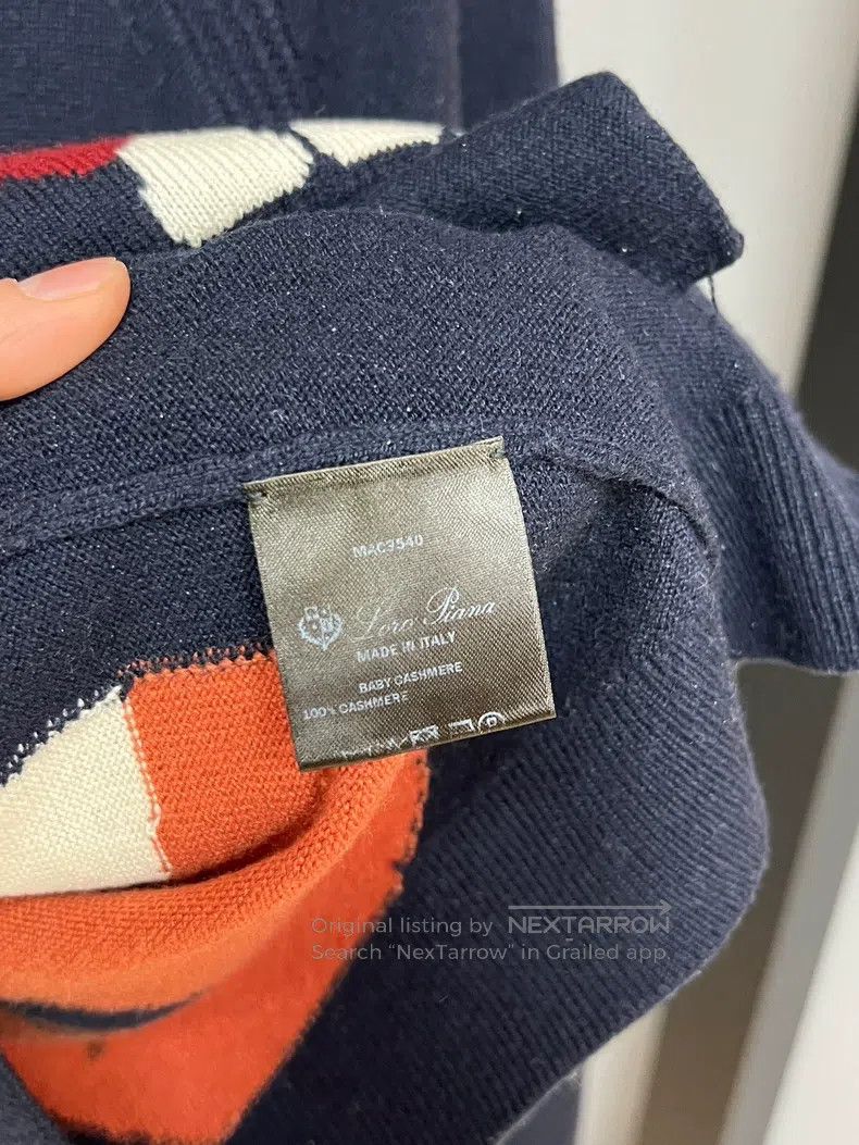 Loro Piana Loro Piana Cashmere Knit Jacket with Fox Mushroom Pattern Size XS / US 0-2 / IT 36-38 - 4 Thumbnail