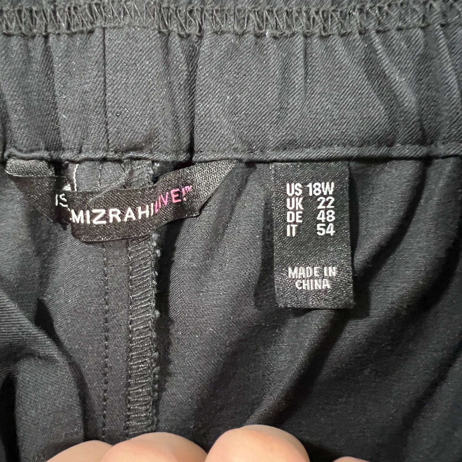 Other Isaac Mizrahi LIVE! Stretch Straight-Leg Pants Pitch Size 40" / US 18 - 3 Thumbnail