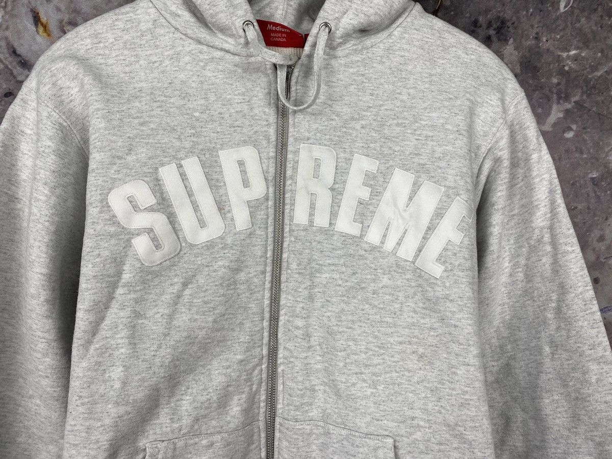 Other Men’s Supreme Arc Logo Thermal Hoodie Size Medium Size US M / EU 48-50 / 2 - 5 Thumbnail