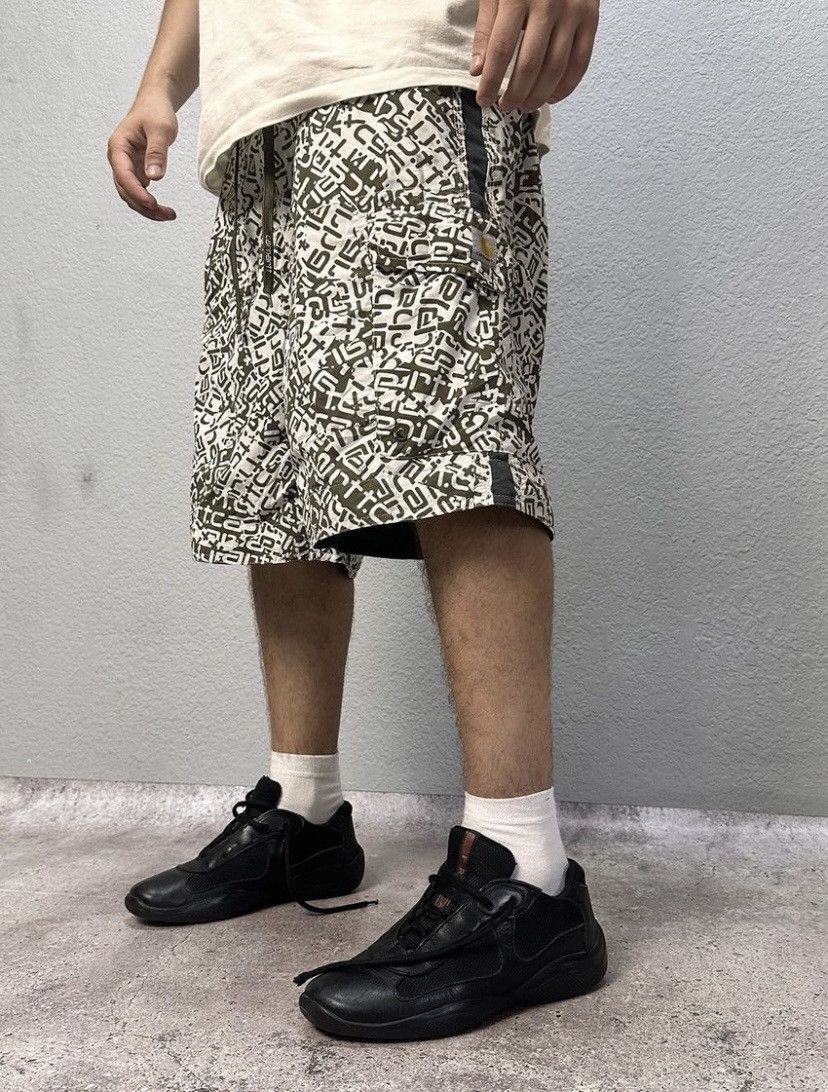 Carhartt Carhartt Vintage Monogram Cargo Short Streetwear Size US 34 / EU 50 - 1 Thumbnail