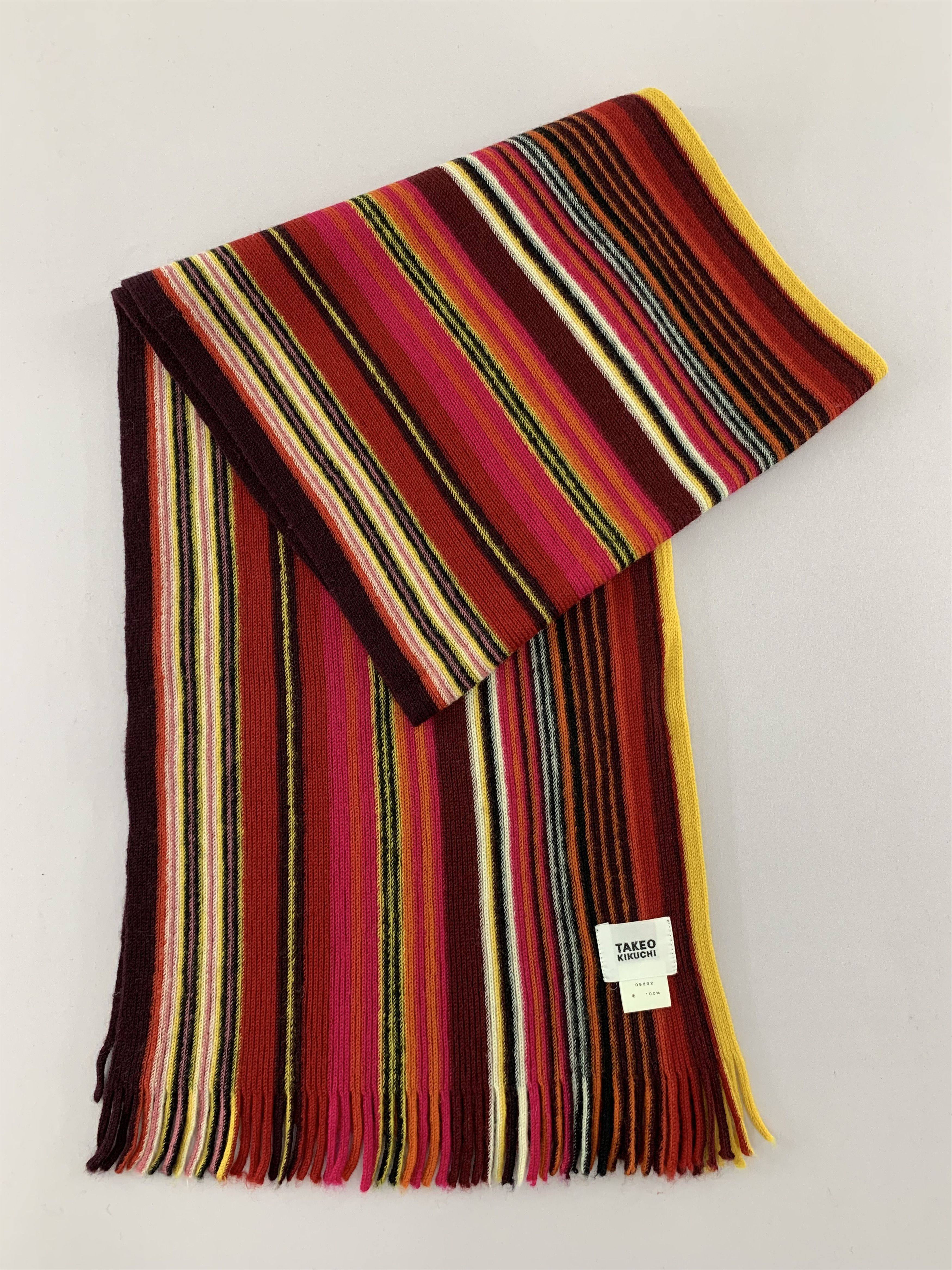 Takeo Kikuchi Takeo Kikuchi Scarf Wool Muffler Neck Wrap BL5170 Size ONE SIZE - 2 Thumbnail