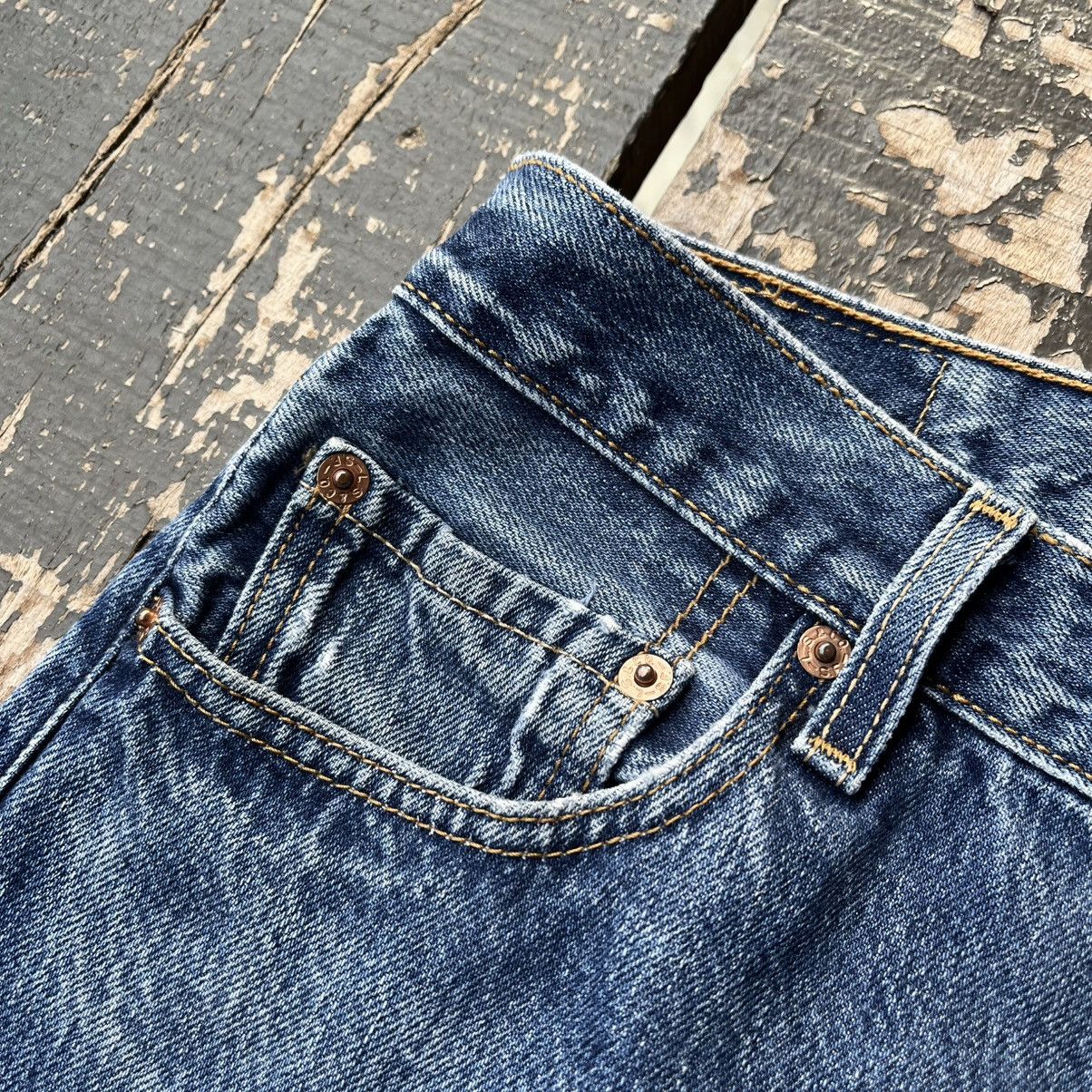 Levi's Vintage 90s Levi’s 501 Jeans – Stonewash 0115 Size US 30 / EU 46 - 3 Thumbnail