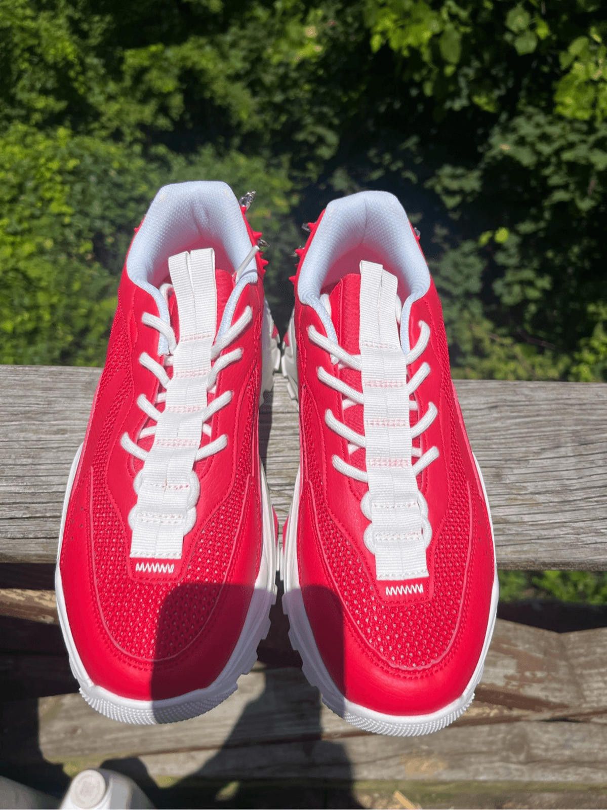 Designer RAIDER SNEAKERS (FUEGO) Men’s Sz 10 NIB Box Size US 10 / EU 43 - 6 Thumbnail