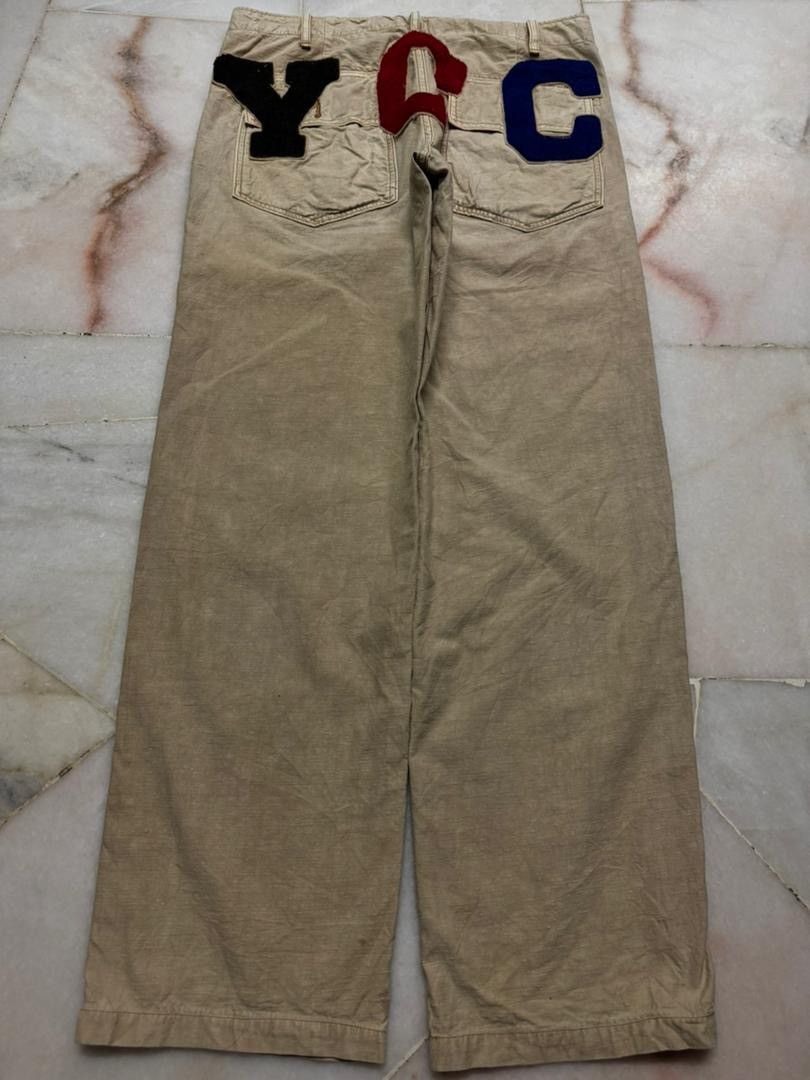 Vintage 💥 Go To Hollywood Baker Pants 90s Sick Faded Y C C Logo Size US 30 / EU 46 - 13 Thumbnail